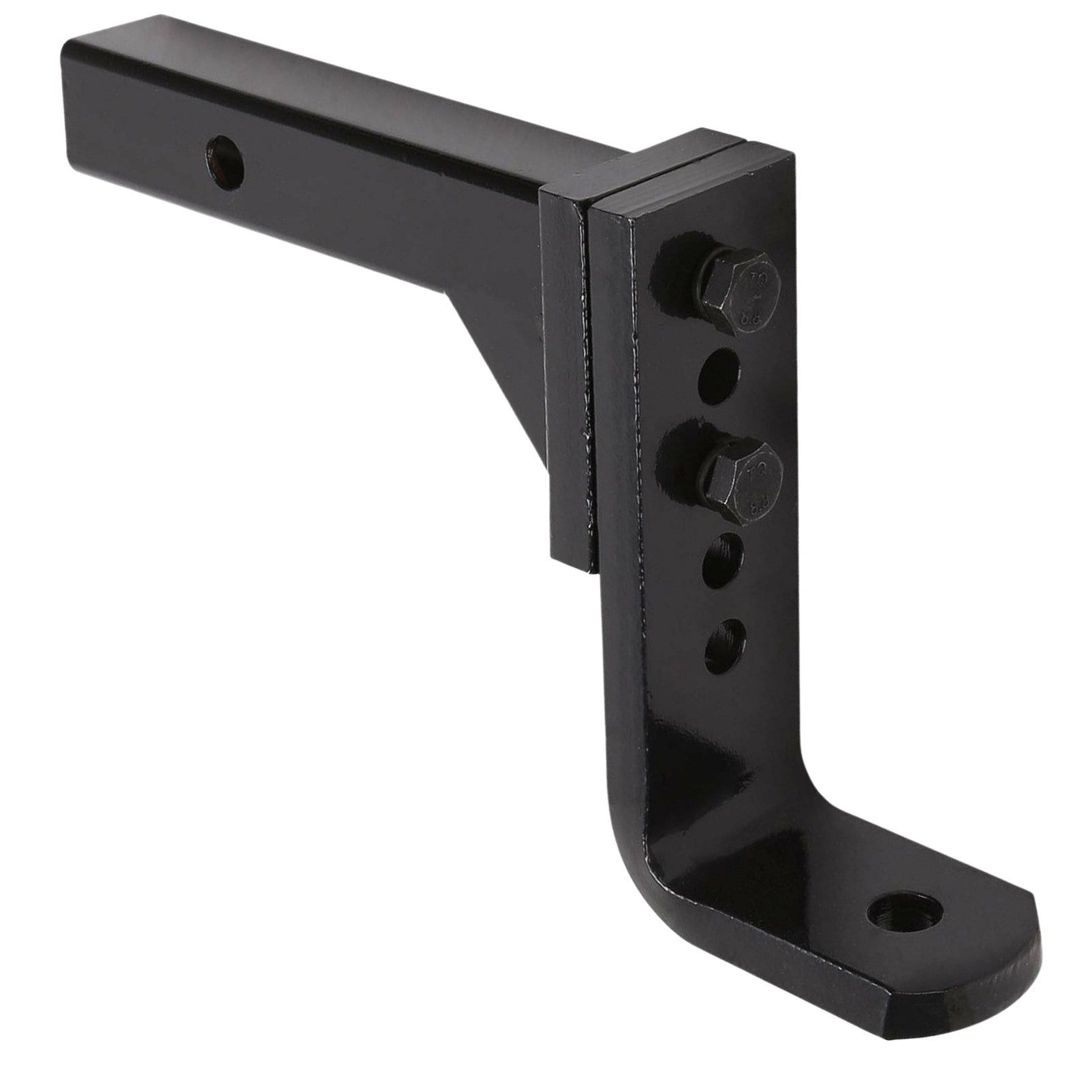 Fiernero 4000KG Adjustable Tow Bar Hitch | 5-Hole Towbar Reversible Mount with Black Ball