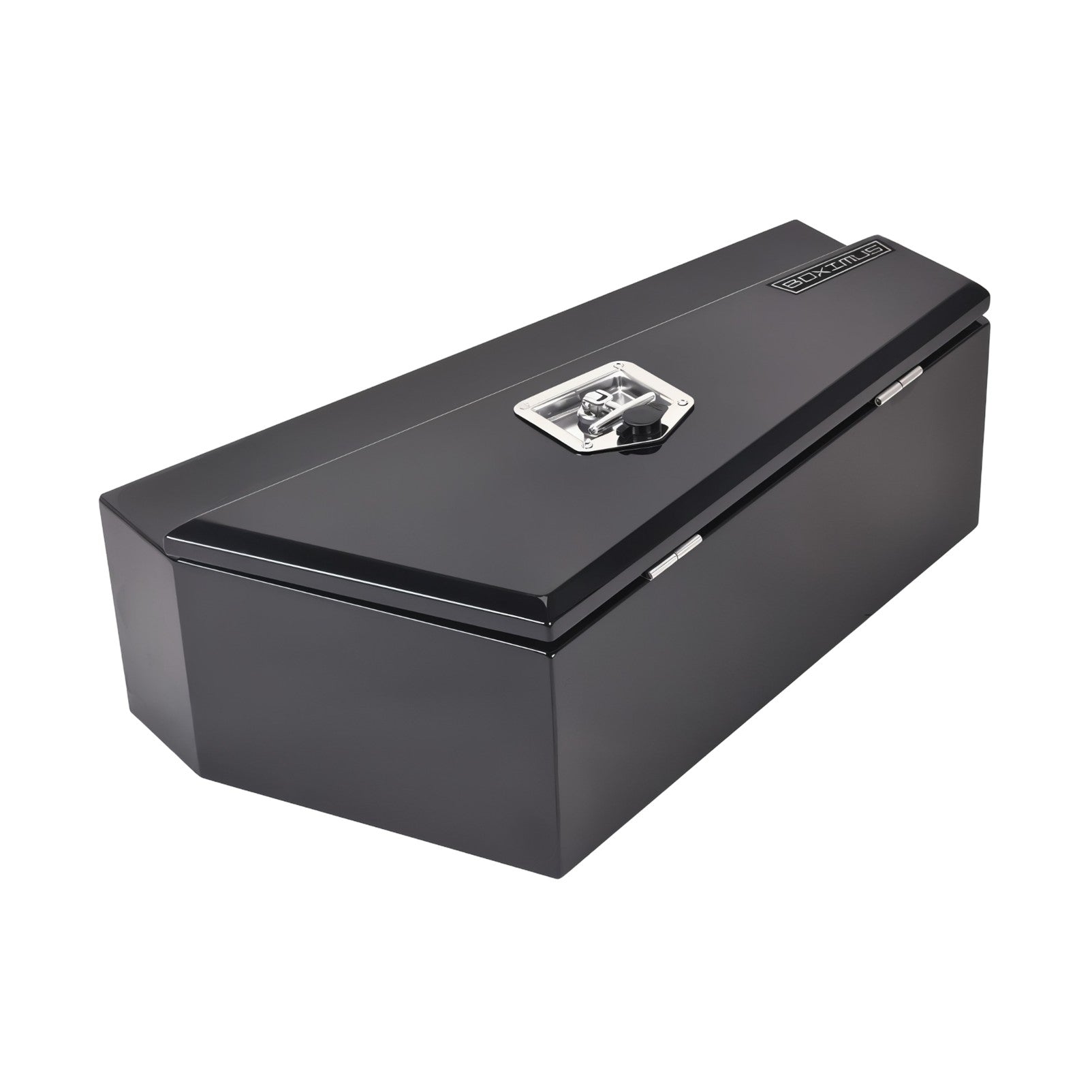 Boximus 750mm Steel Under Tray Ute Tool Box Pair | Black Toolbox Set Powder-Coated & Sealed
