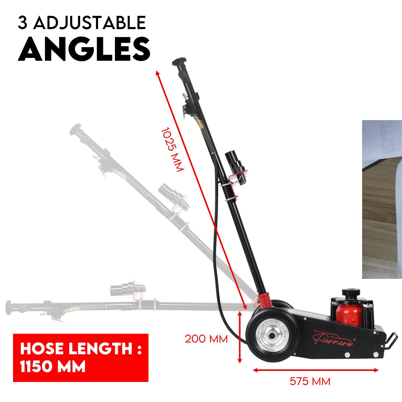 Trolley Jack - 22 Ton Floor Air Heavy Duty