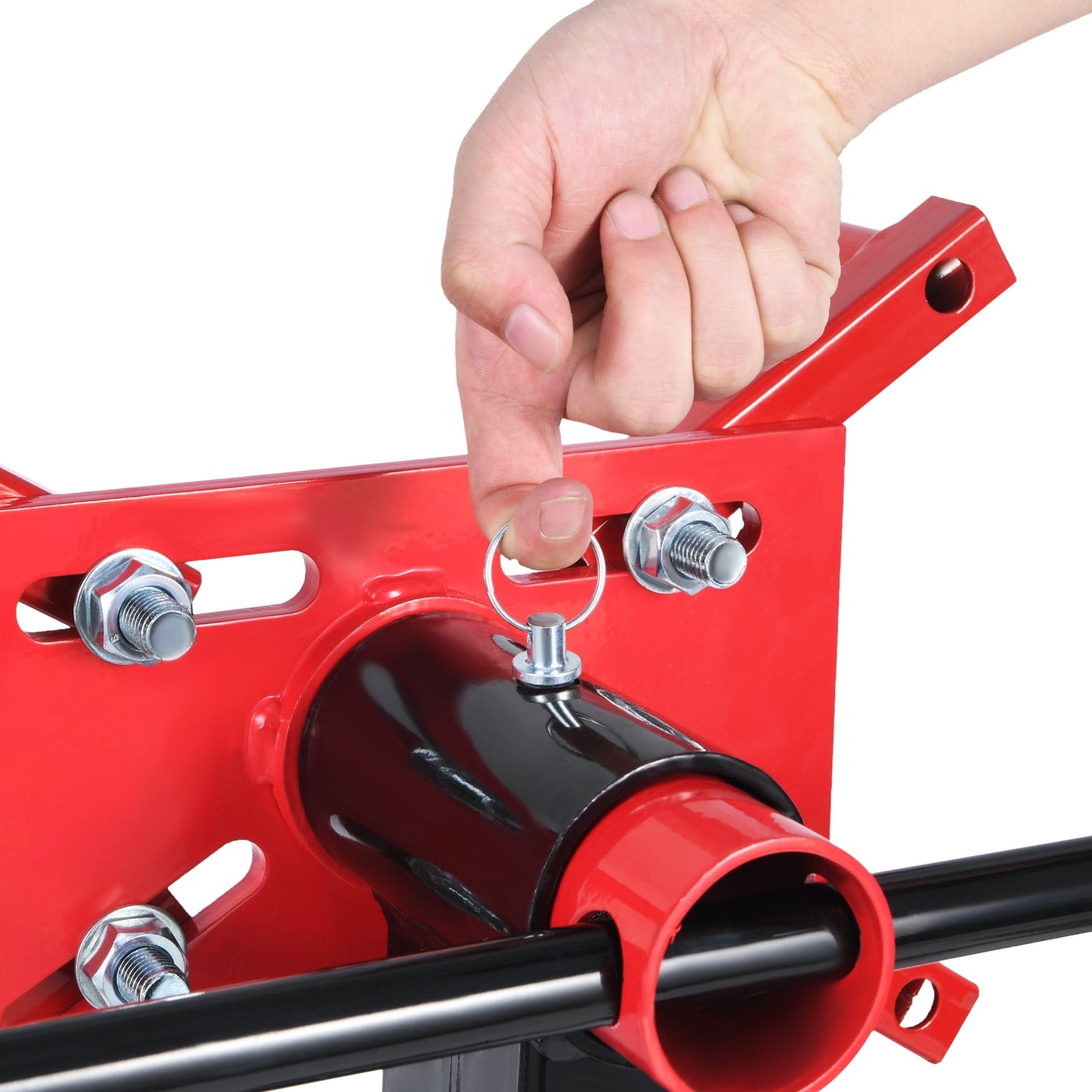 Fiernero 450KG Professional Engine Repair Stand | 360° Rotating Head H-Base Adjustable Arms