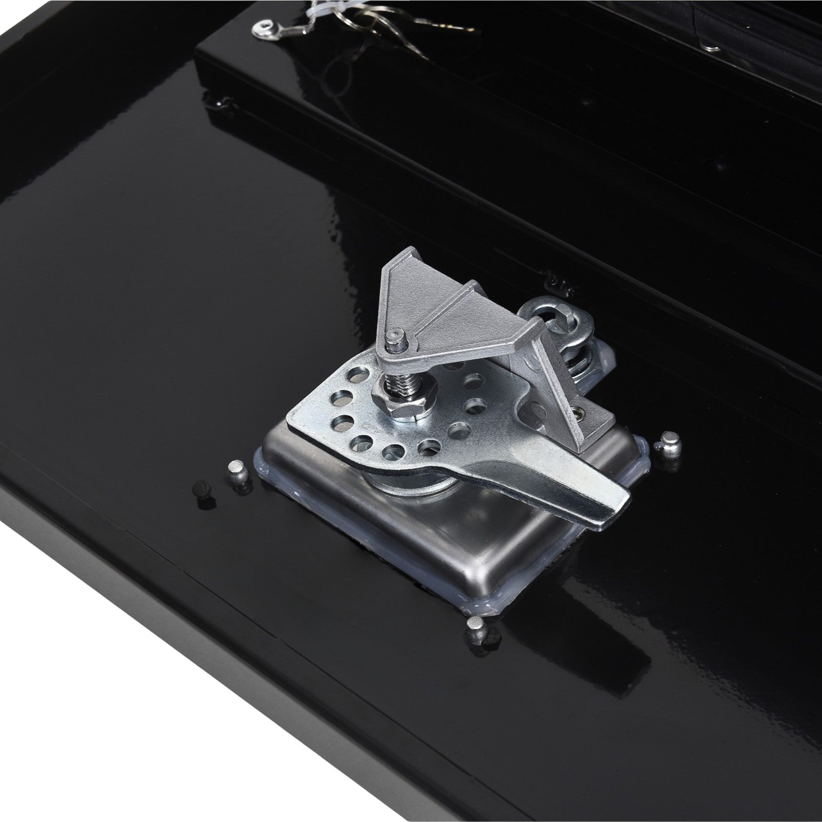 Boximus 600mm Black Aluminium Under Tray Ute Tool Boxes | 2mm Sealed Toolbox Pair Set