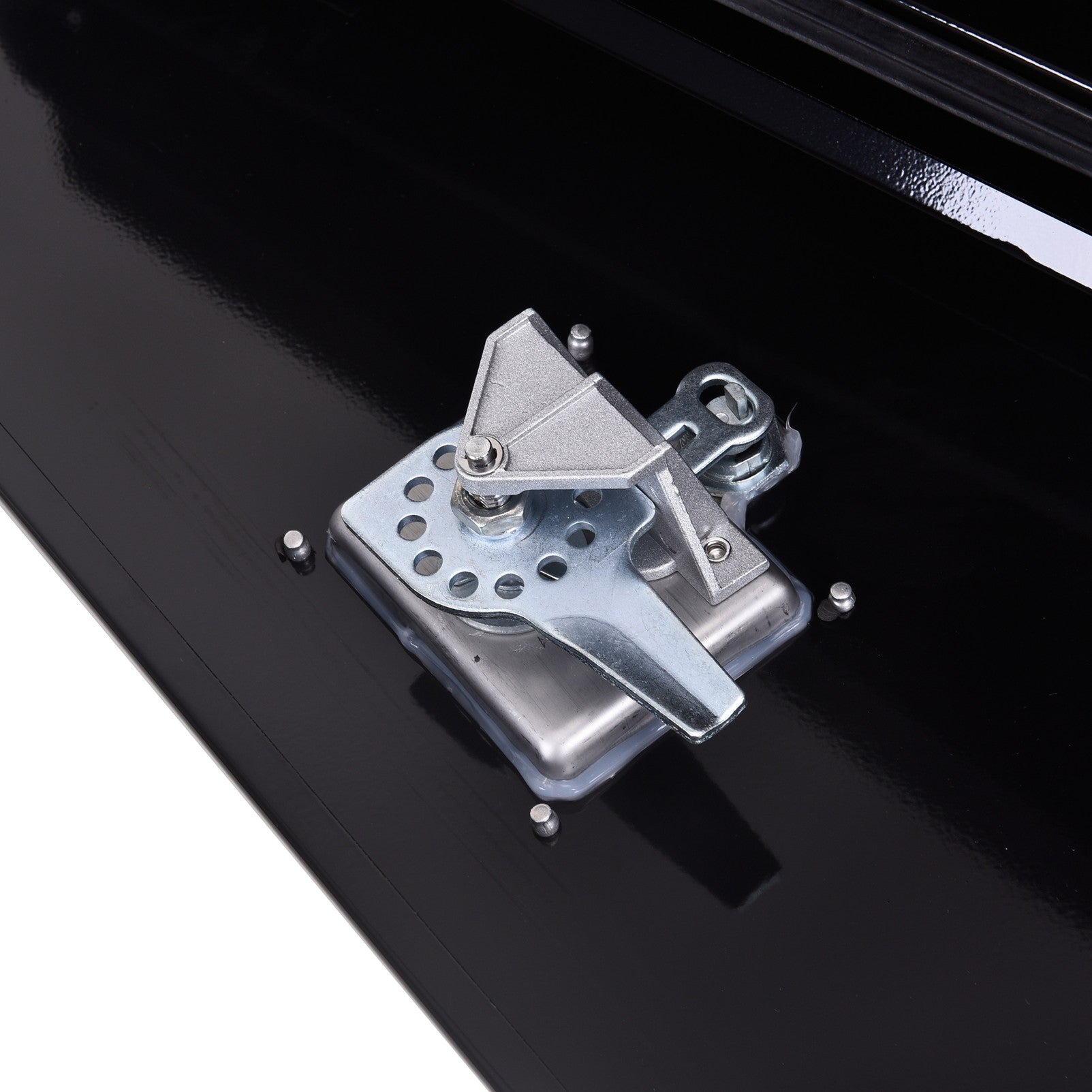 Boximus 750mm Steel Under Tray Ute Tool Box Pair | Black Toolbox Set Powder-Coated & Sealed