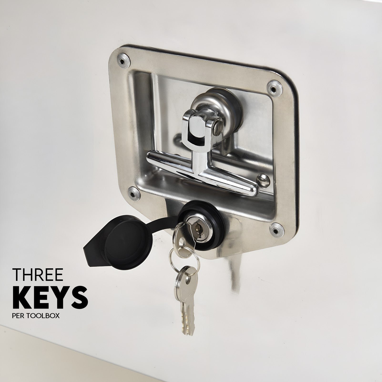 Boximus 600mm Tapered Under Tray Ute Tool Boxes | Sealed Toolbox Aluminium Pair Set