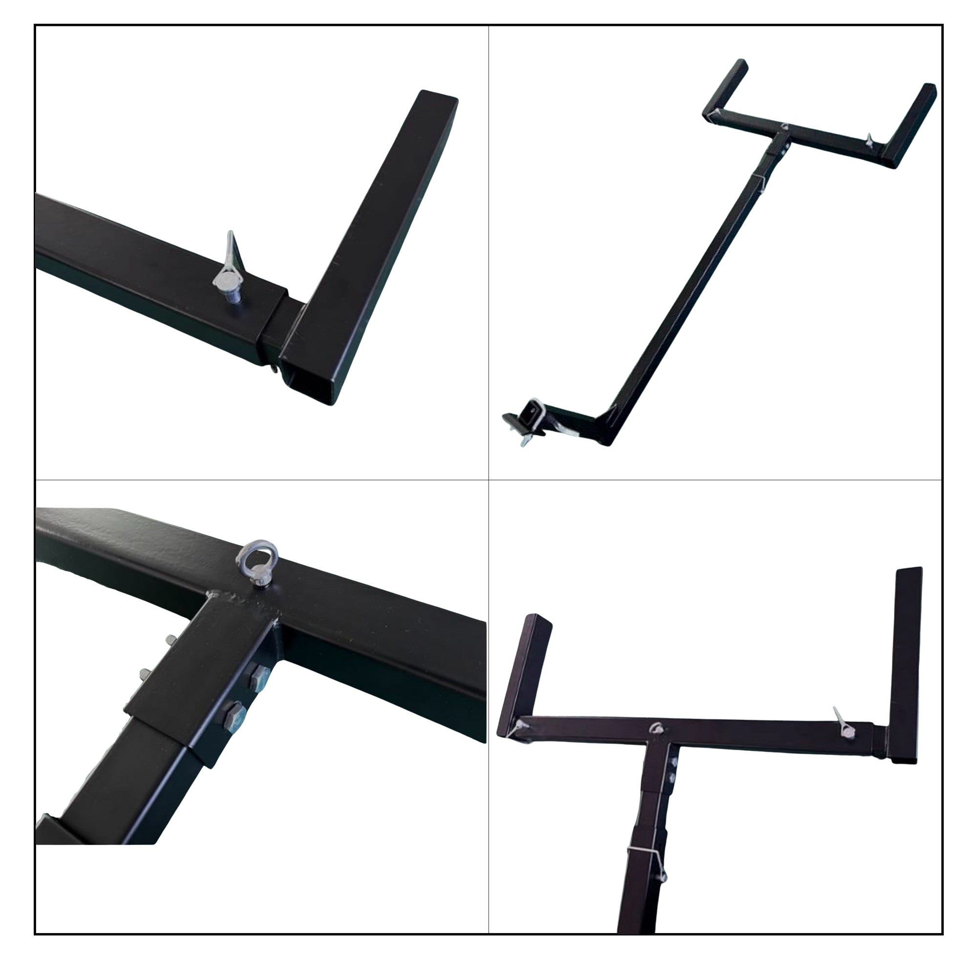 Fiernero Tow Bar Ladder Rack | Adjustable Rear Hitch Mount (50mm) for Utes & Dual Cabs