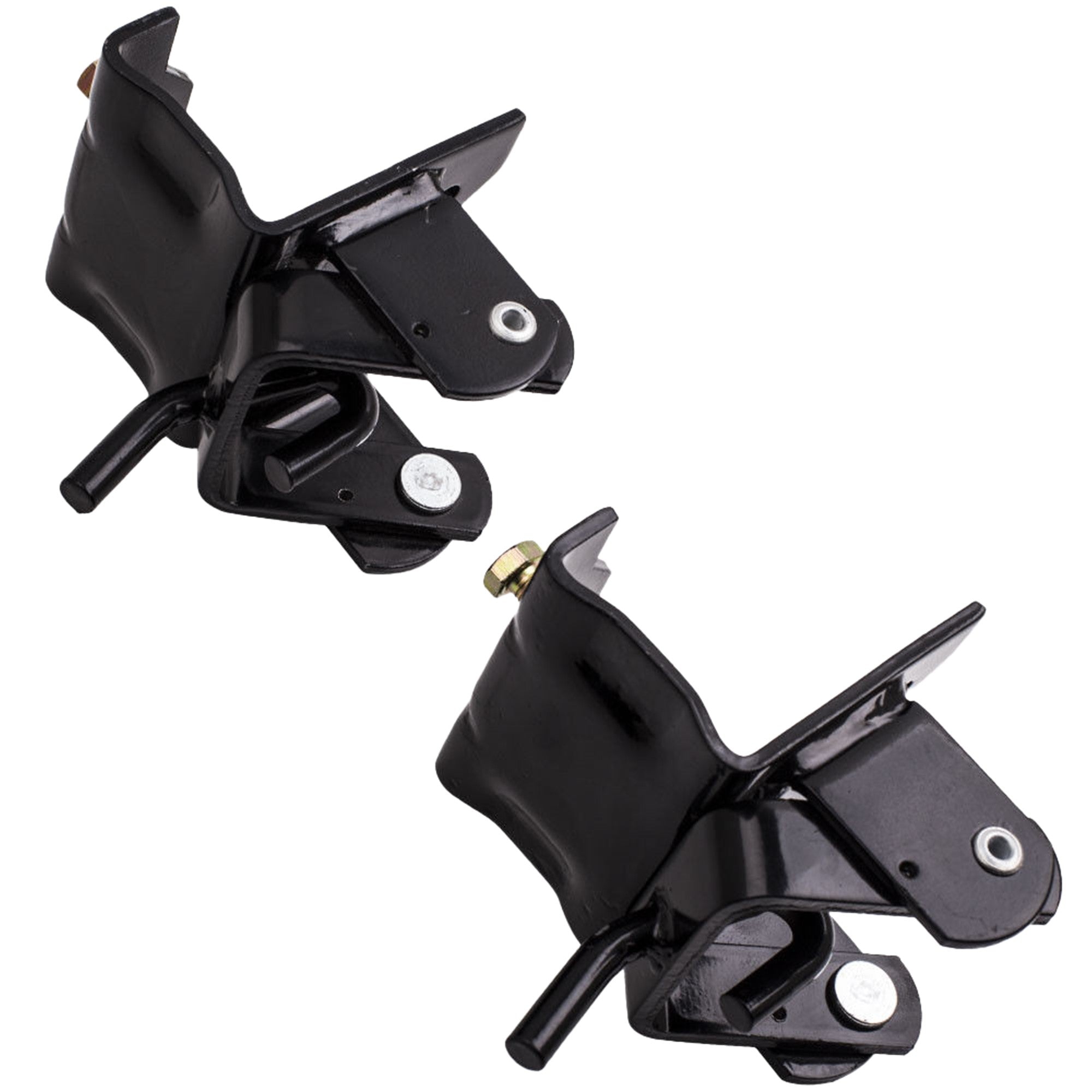 For long-lasting resilience to the elements, this weight distribution hitch is covered in a durable carbide black powder coat finish