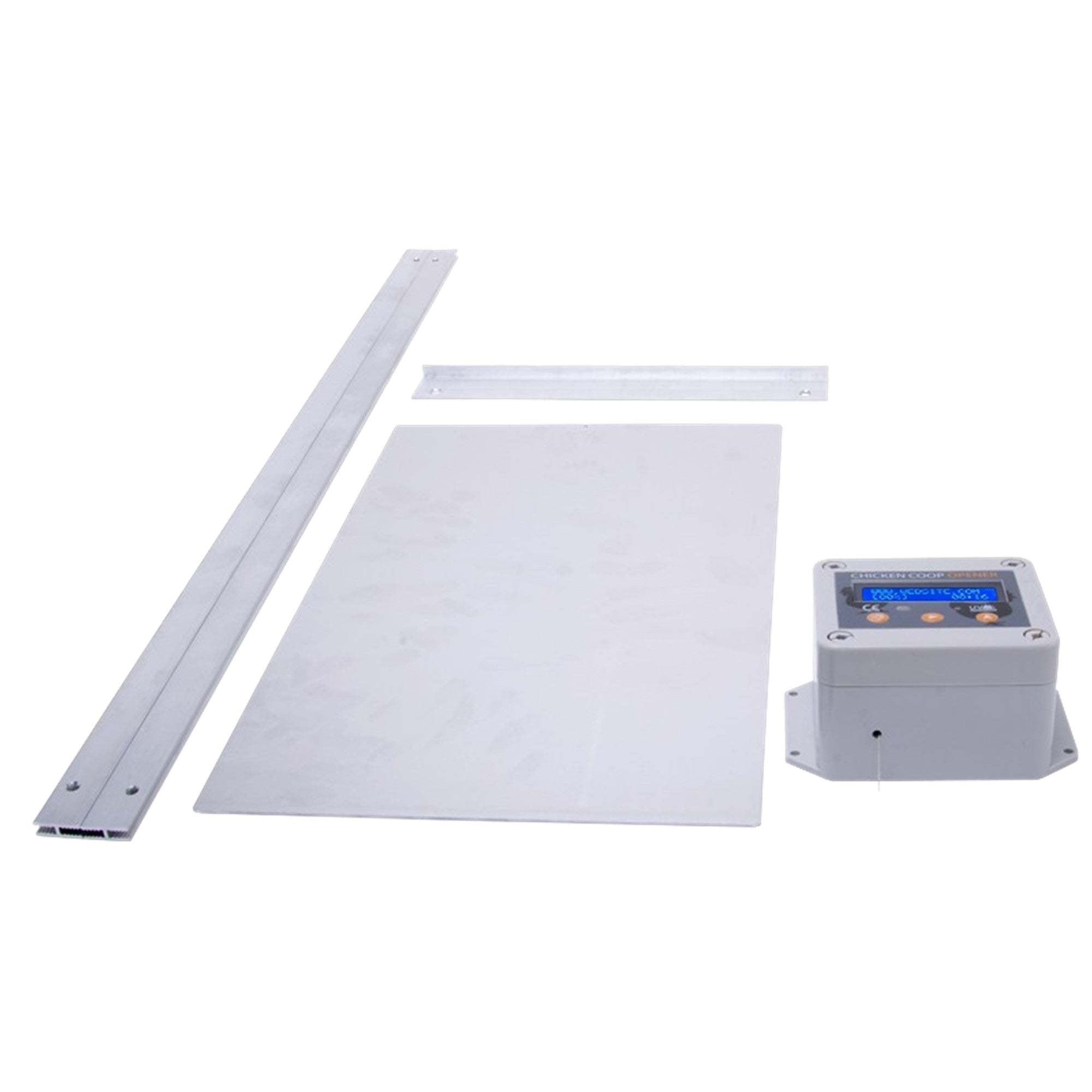 Advanced door lifting capacity of 1kg, no minimum or maximum door heights. Provides a highly durable cord which has a breaking strain of 25kg. Runs on 4 x AA alkaline batteries (not included). Long battery life & low battery warning display