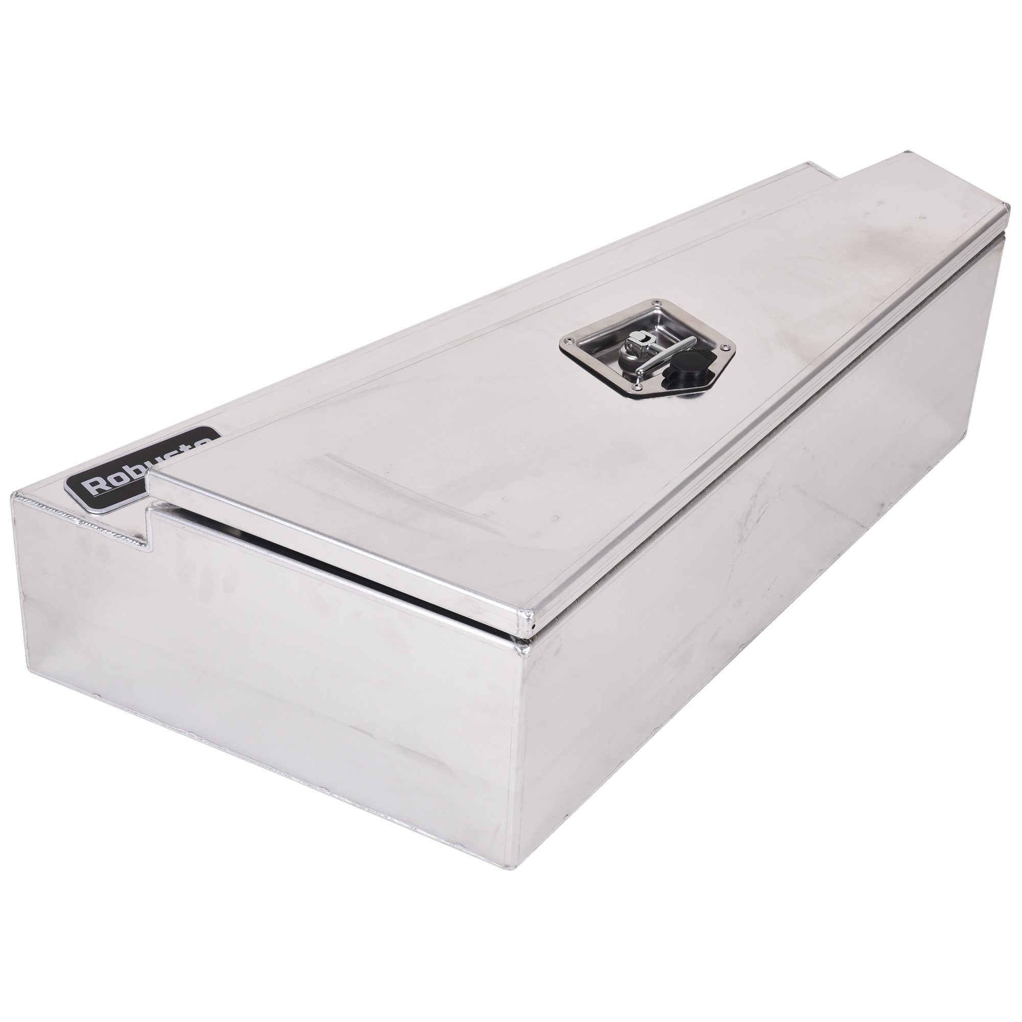 60 degree tapered angle to fit perfectly under the tray and next to the mudgard