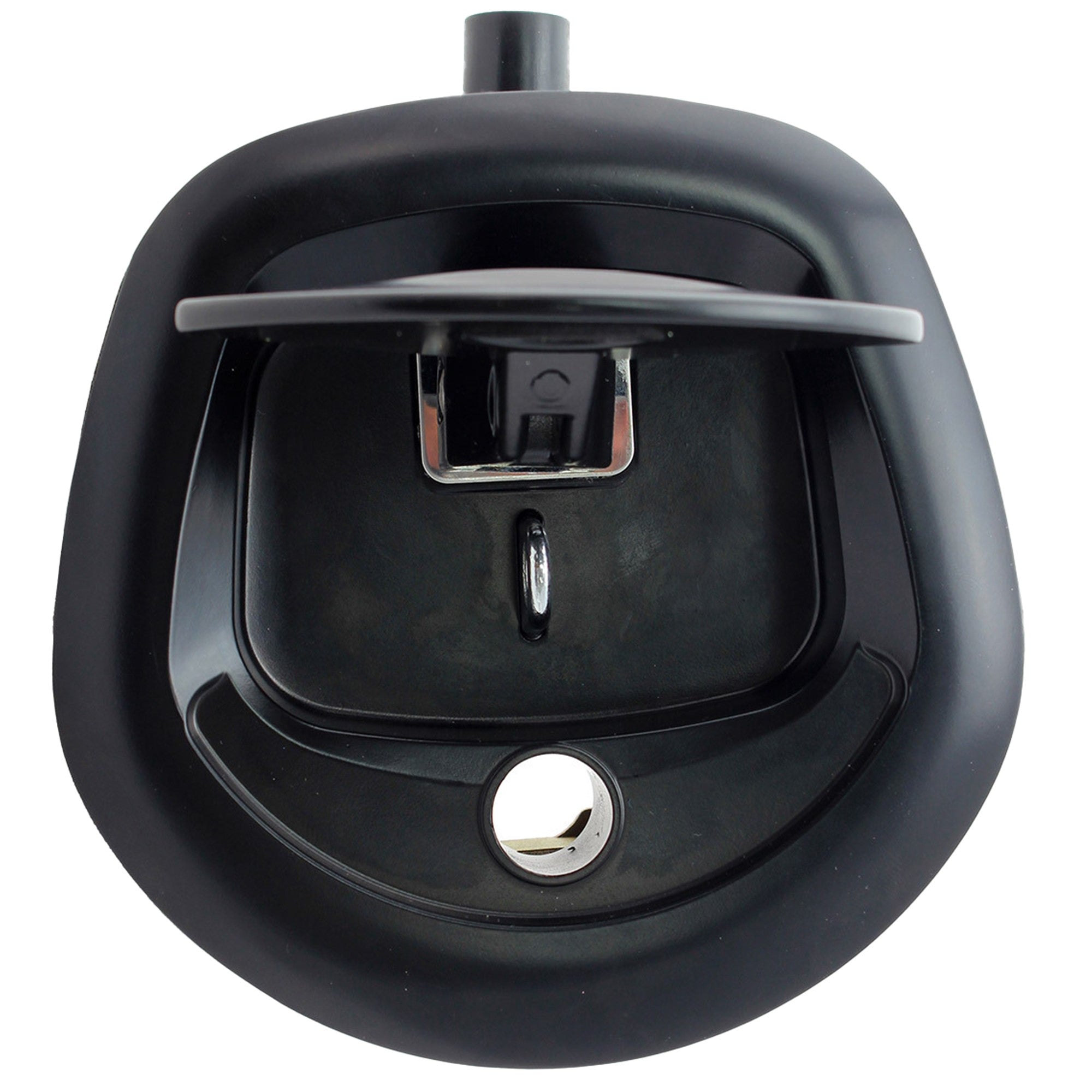 Dual locking enhanced security for being both padlock and barrel locked