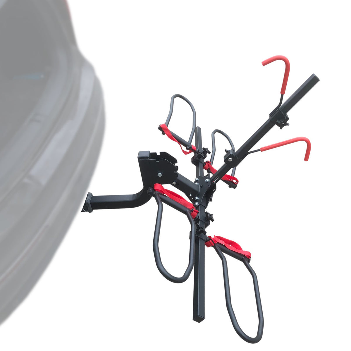 Fiernero Heavy-Duty 2 E-Bike Carrier Tilt & Foldable | 100KG Total Capacity | 50mm Towbar