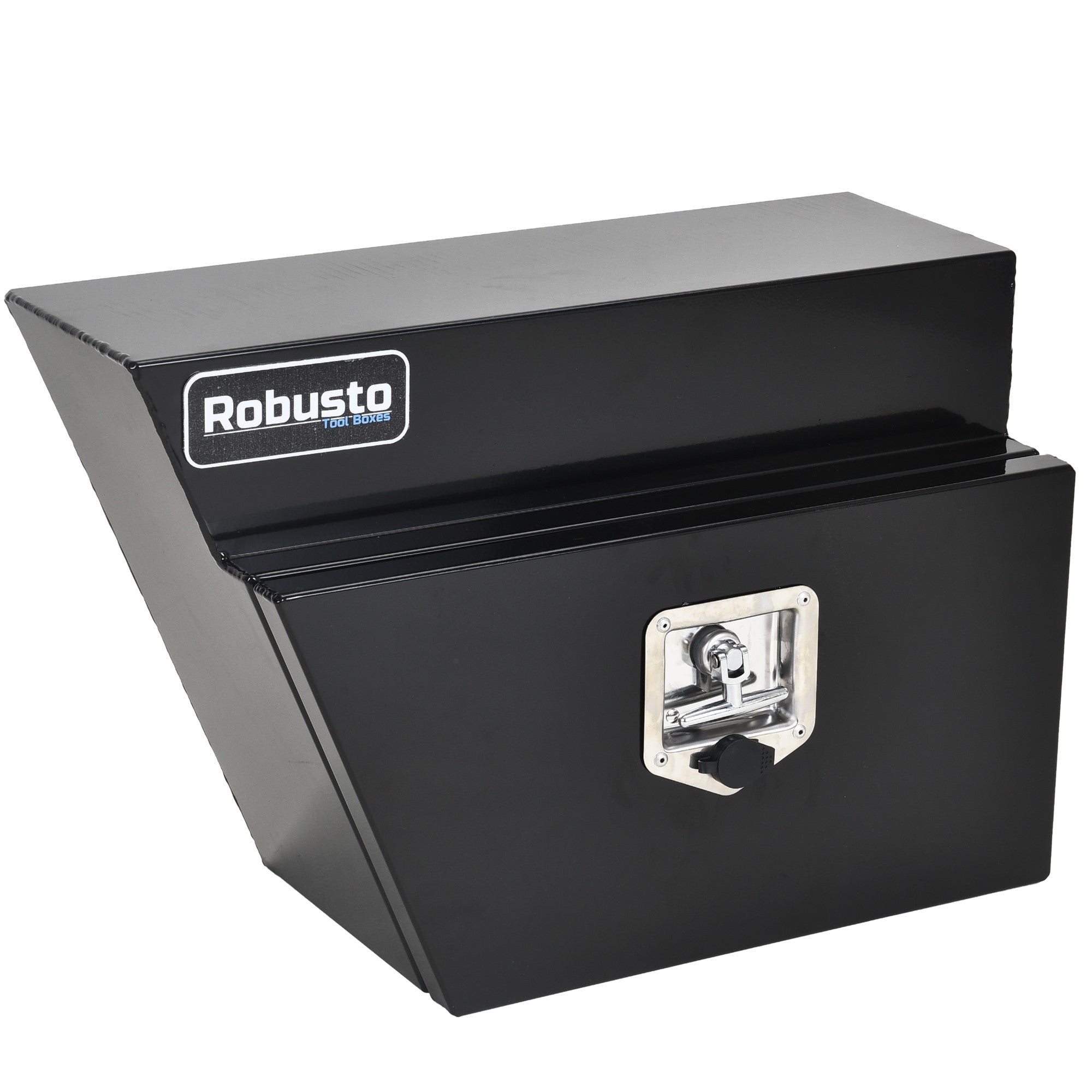 Heavy Duty Aluminium Flat Black Pair