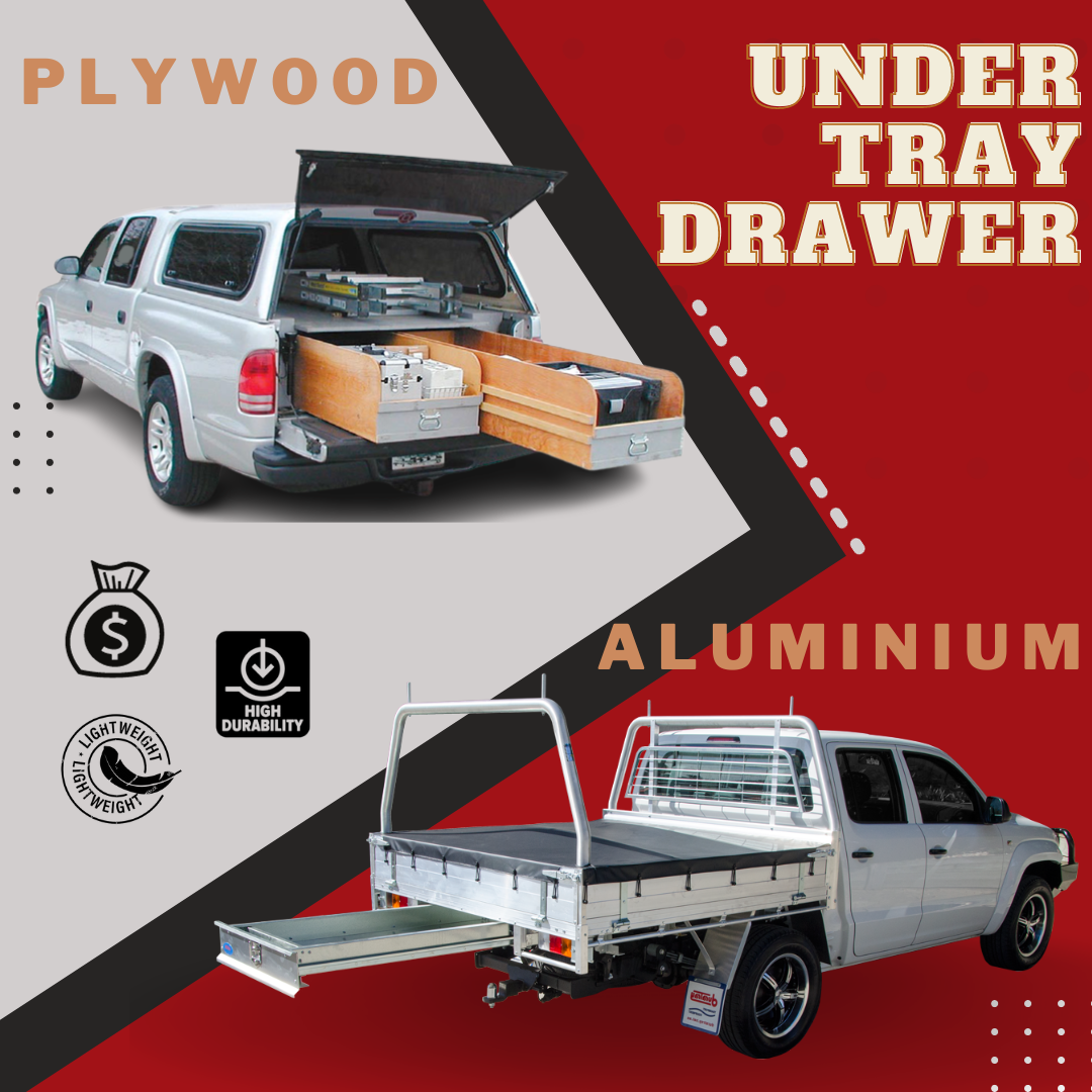 Under Tray Drawer Materials: Plywood vs. Aluminium - Making the Right Choice