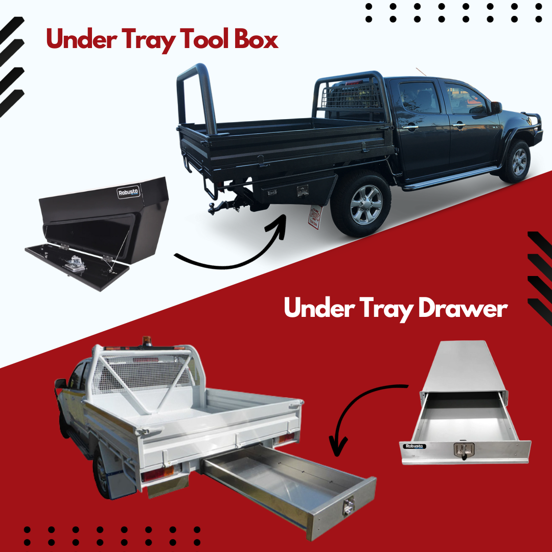 Choosing Between Under Tray Drawer and Tool Box: Which One Suits Your Needs?