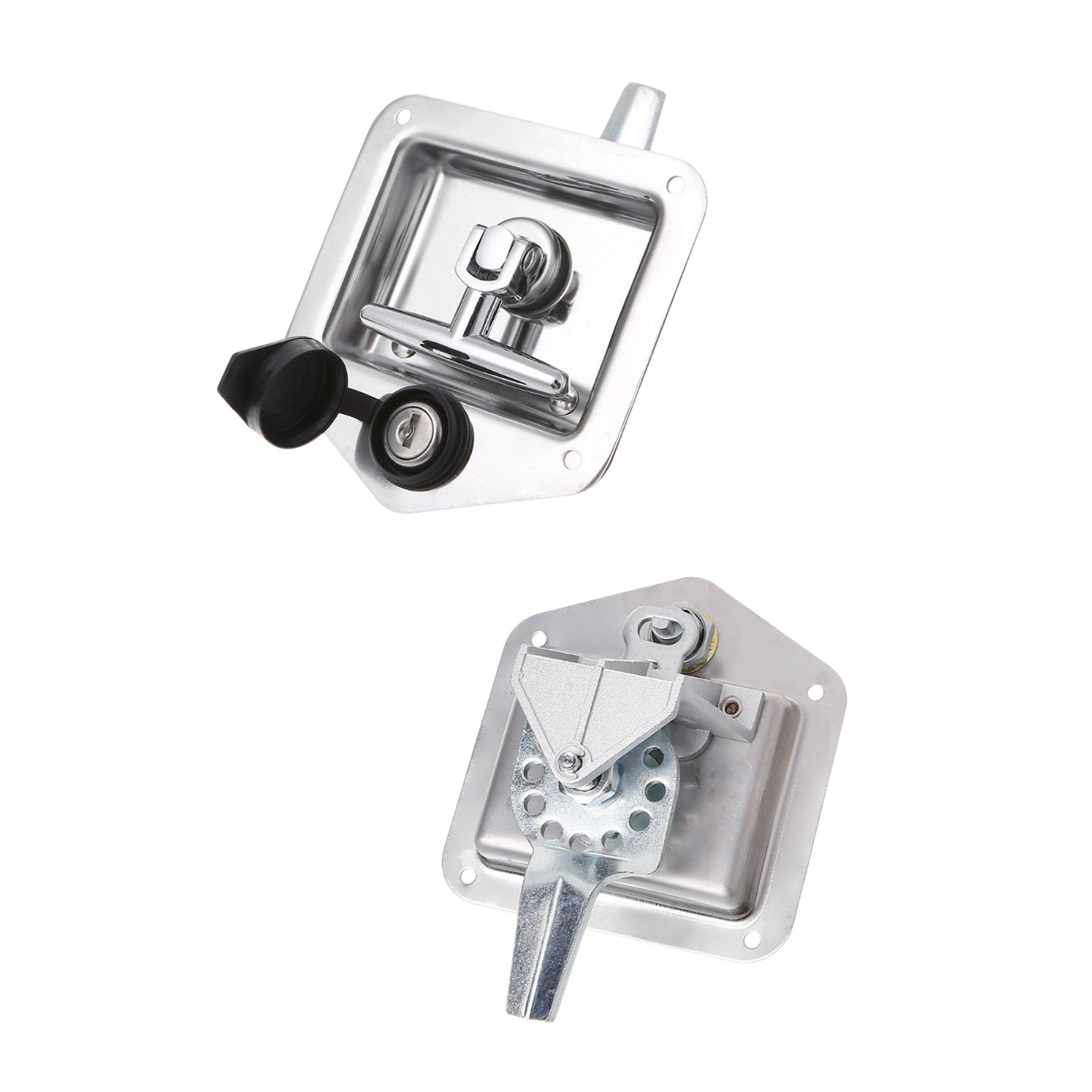 Boximus 750mm Steel Under Tray Ute Tool Box Pair | White Powder-Coated & Sealed