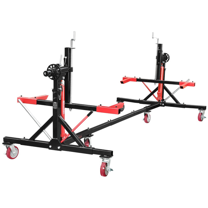 Fiernero 900 kg Standard Hydraulic Car Rotisserie | 360° Rotation & Telescopic Frame