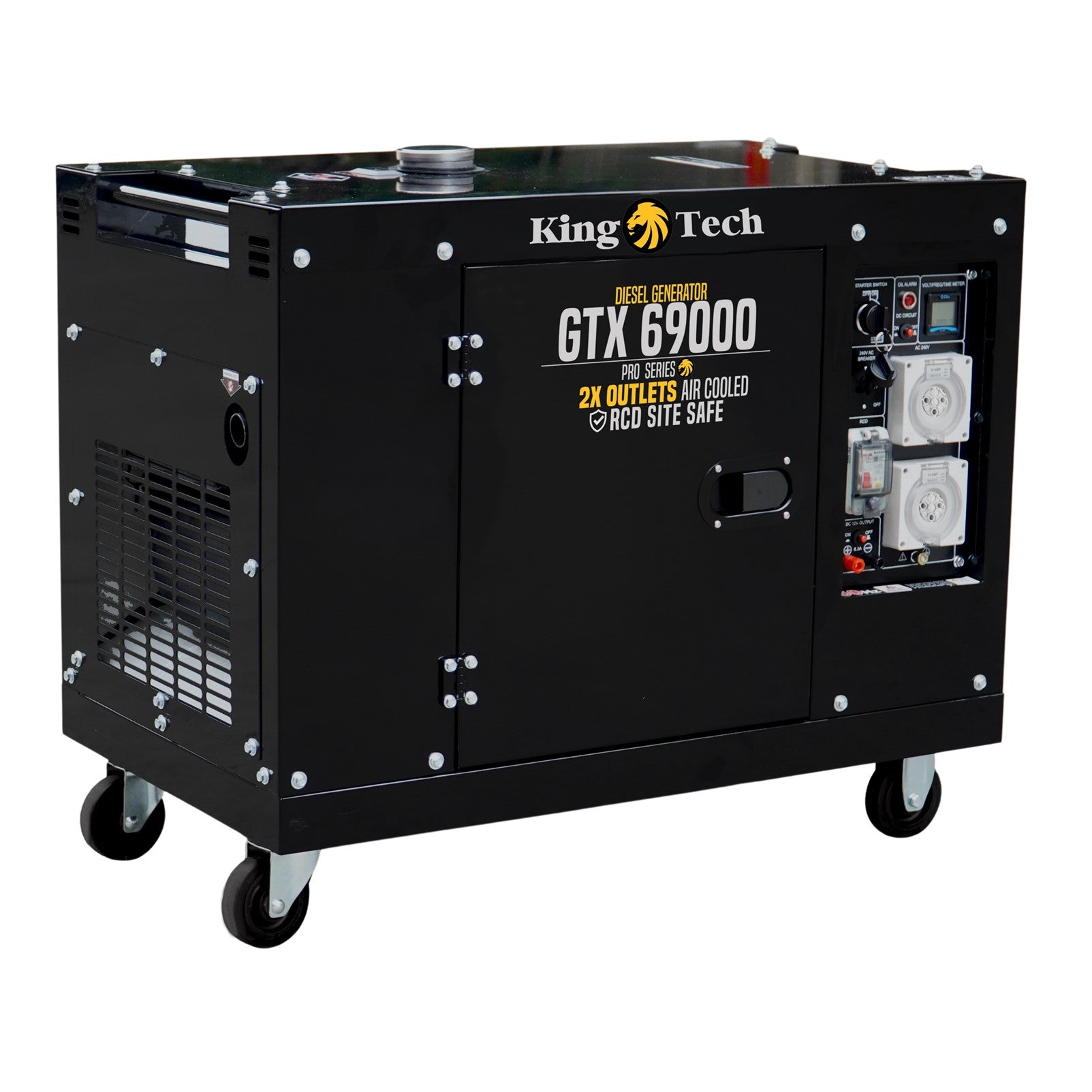 Portable Diesel Generator - Silent 8.4Kva GTX69000