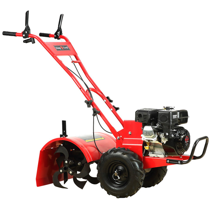 KingTech 7HP Petrol Tiller Cultivator | 212cc 4-Stroke Engine | Garden Soil Rotary Hoe