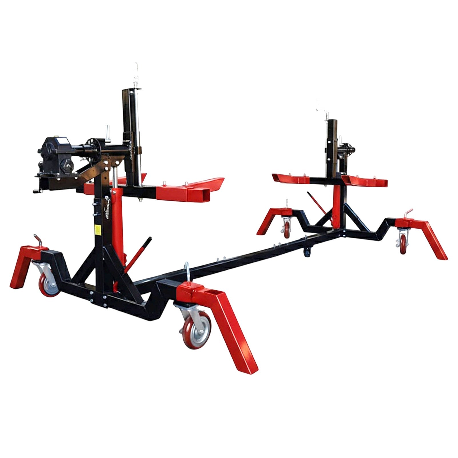 Fiernero 4500LBS Car Rotisserie Heavy Duty Hydraulic w/ Gear Box Drive Rotation