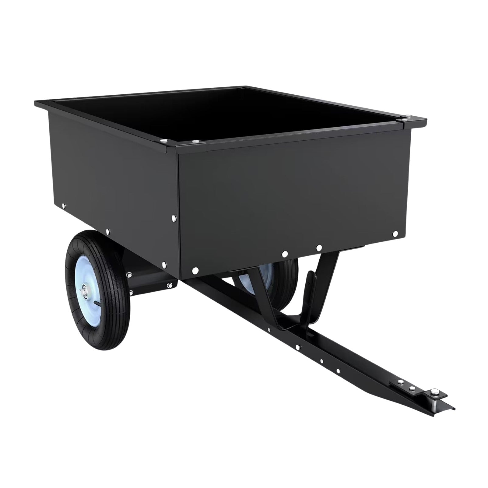 Steel Dump Cart Garden Tipping Trailer