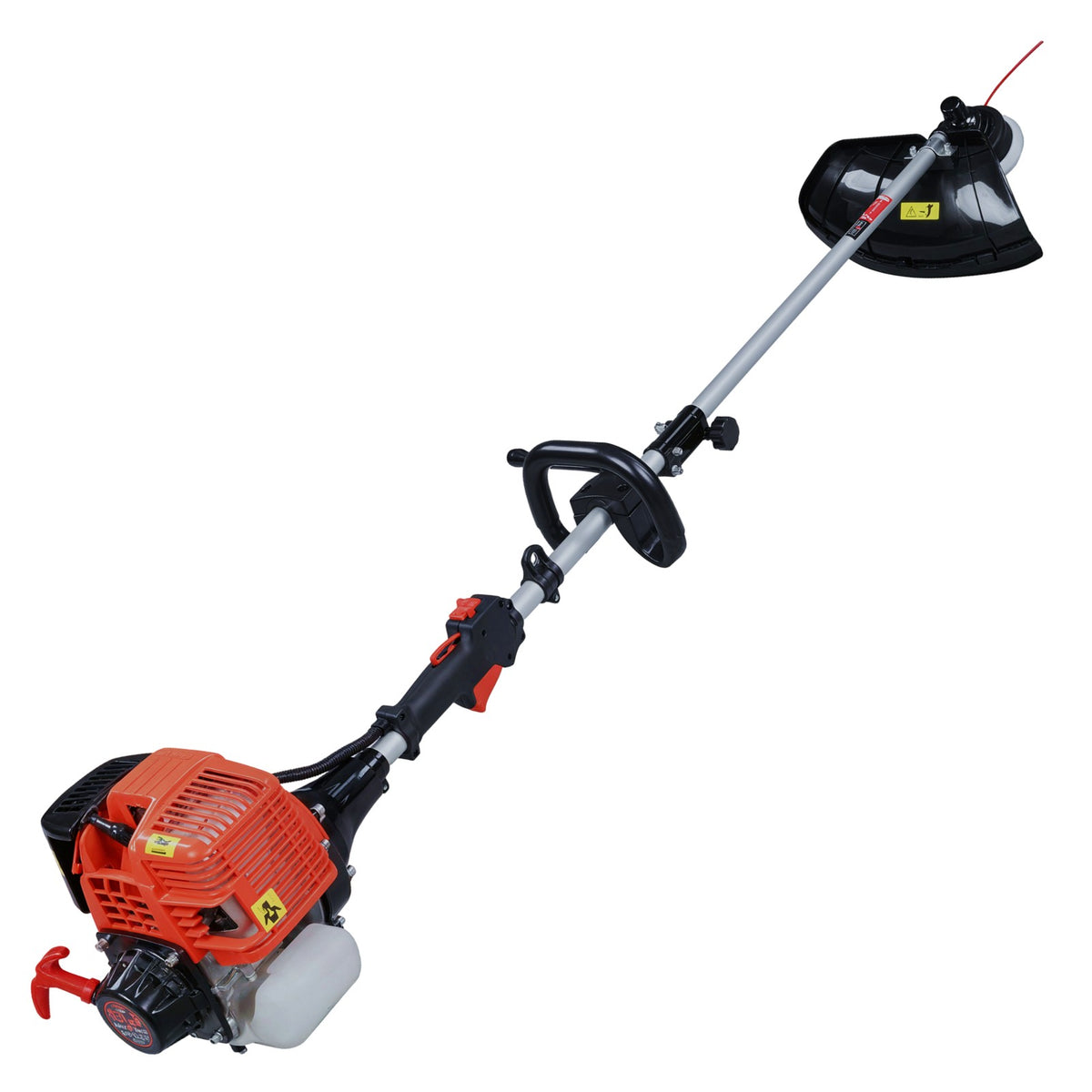 KingTech Straight 31cc 4-Stroke Shaft Whipper Snipper | Line Trimmer & Brush Cutter, No Oil Mix