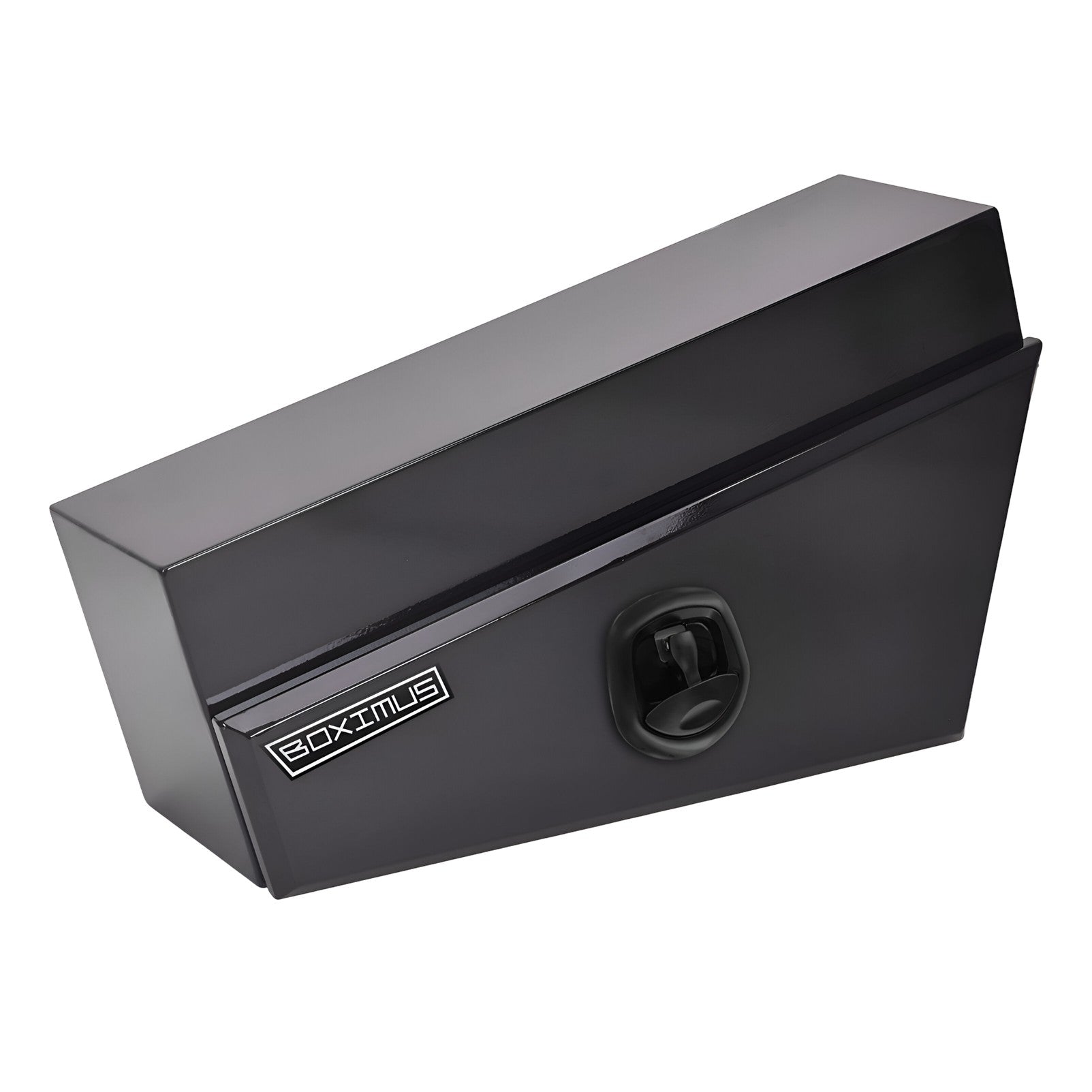 Boximus 750mm Steel Under Tray Ute Tool Box Pair | Black Toolbox Set Powder-Coated & Sealed