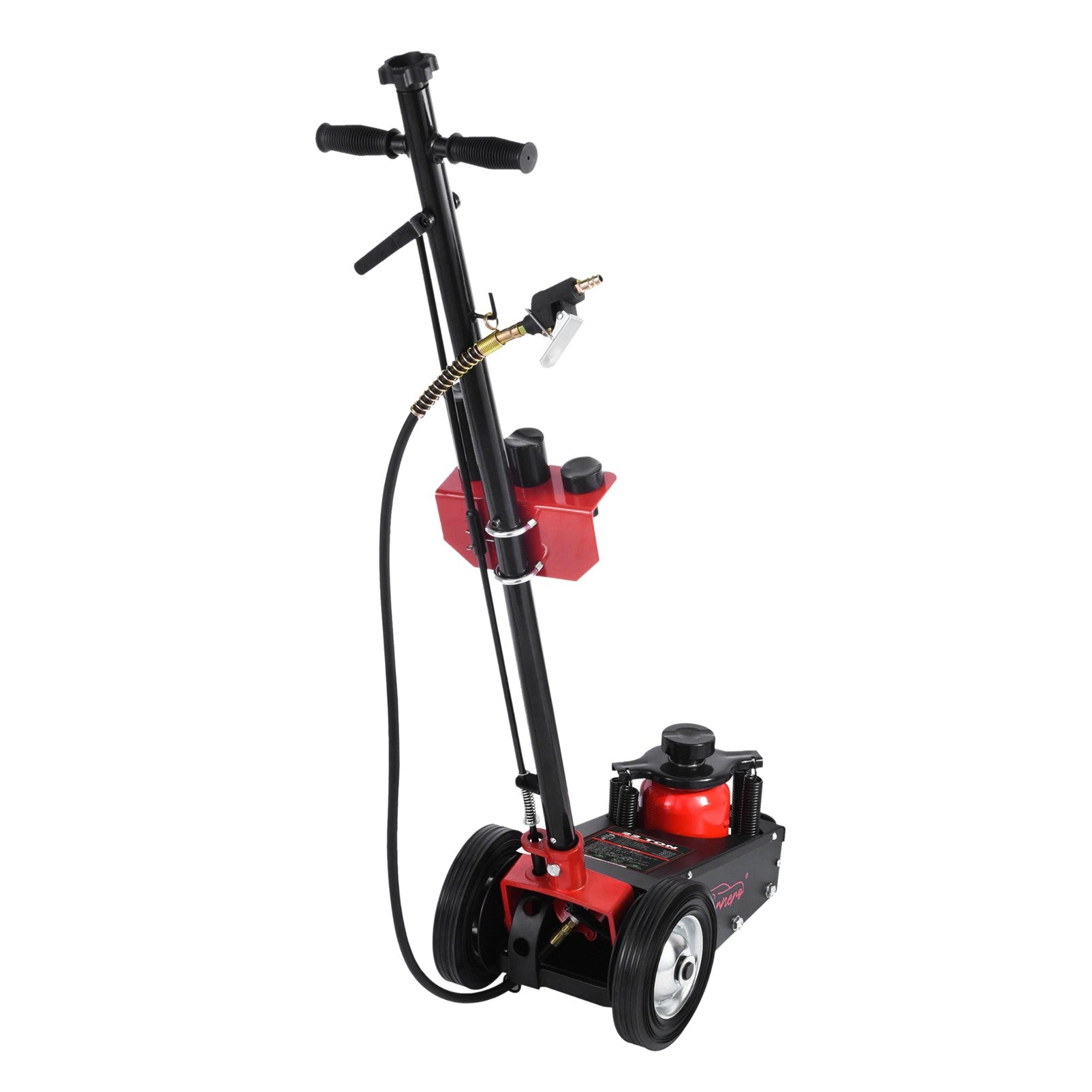 Fiernero 22 Ton Air Hydraulic Service Jack | Bottle Jack with Wheels