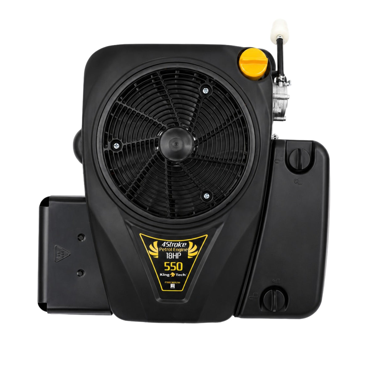 KingTech 18HP Vertical Shaft Engine | 550cc 4-Stroke OHV | Electric Start Motor Cast-Iron Bore