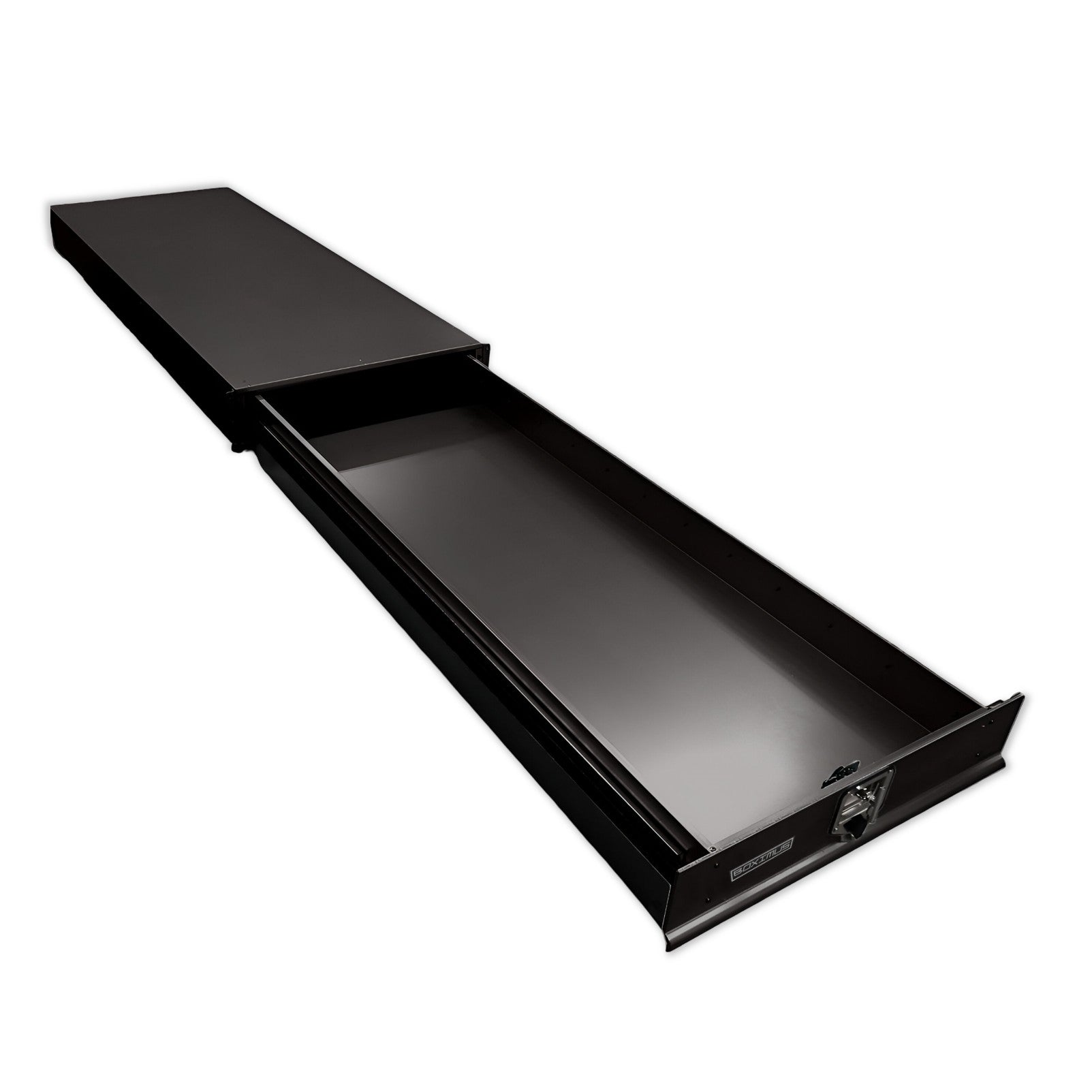 Boximus 1500mm Black Under Tray Trundle Drawer | Heavy Duty Steel 150kg Load Capacity