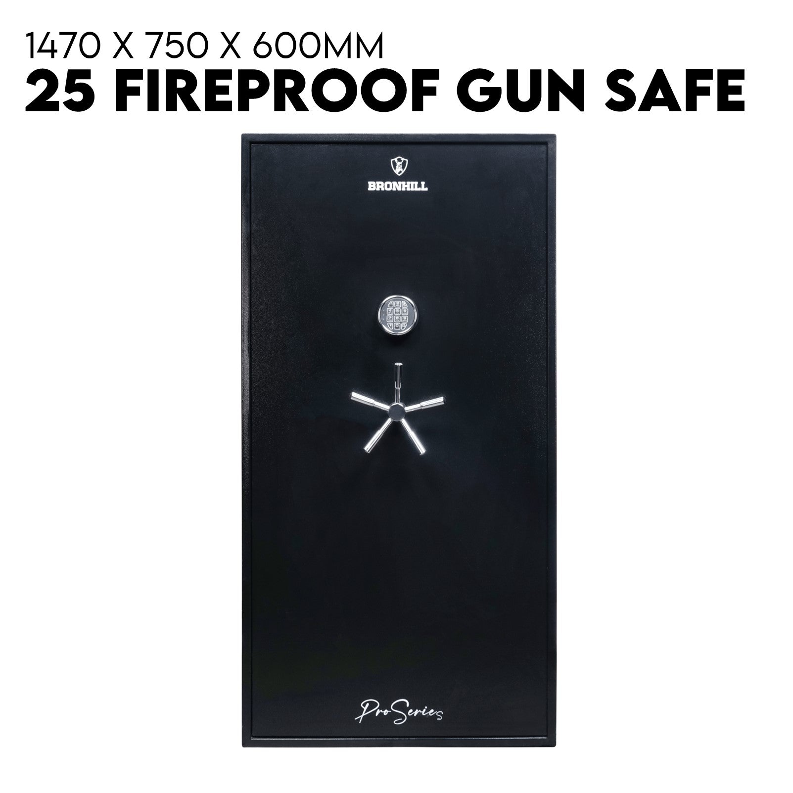 Gun Safe 25 - Rifle Rack Fireproof - CAT A&B