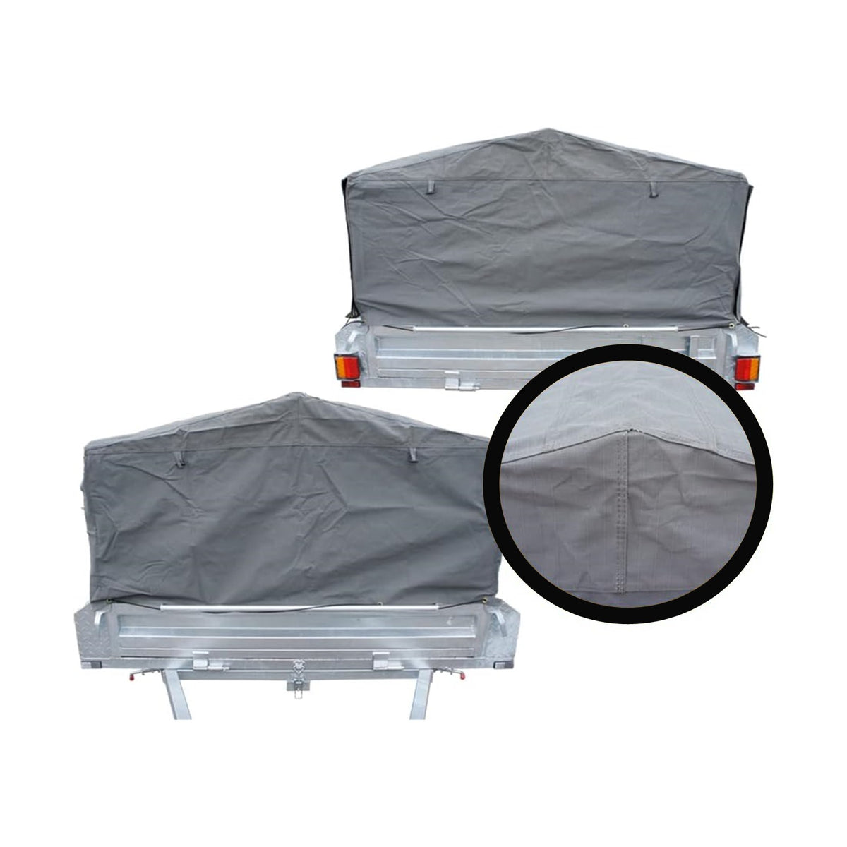 Trailer Cage 7x4 - 600 mm Cover Weatherproof Protection | UV-Resistant