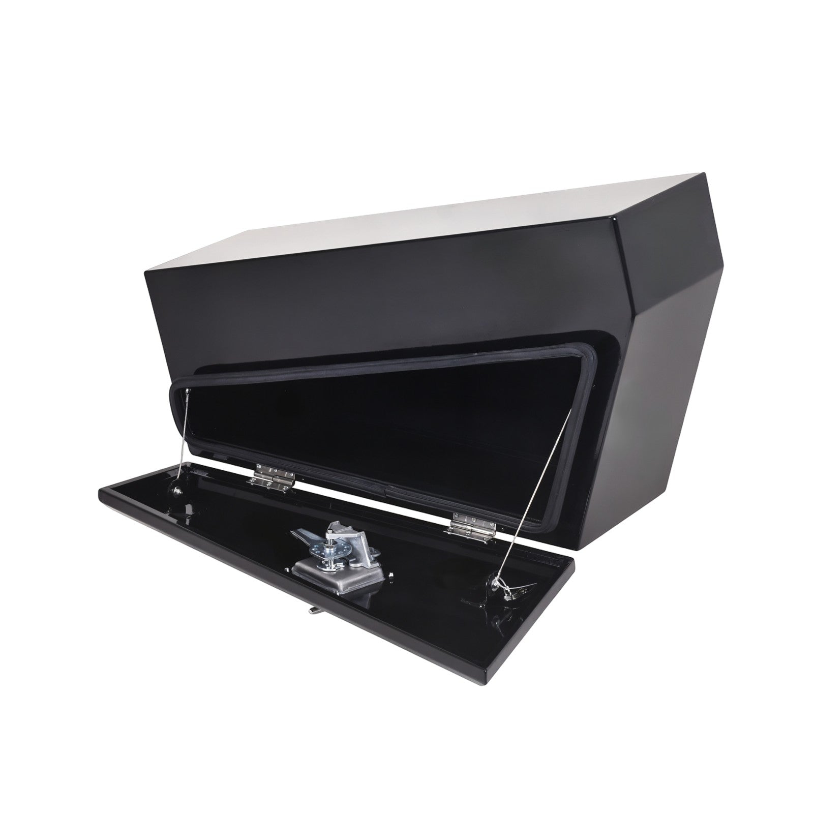 Boximus 750mm Steel Under Tray Ute Tool Box Pair | Black Toolbox Set Powder-Coated & Sealed
