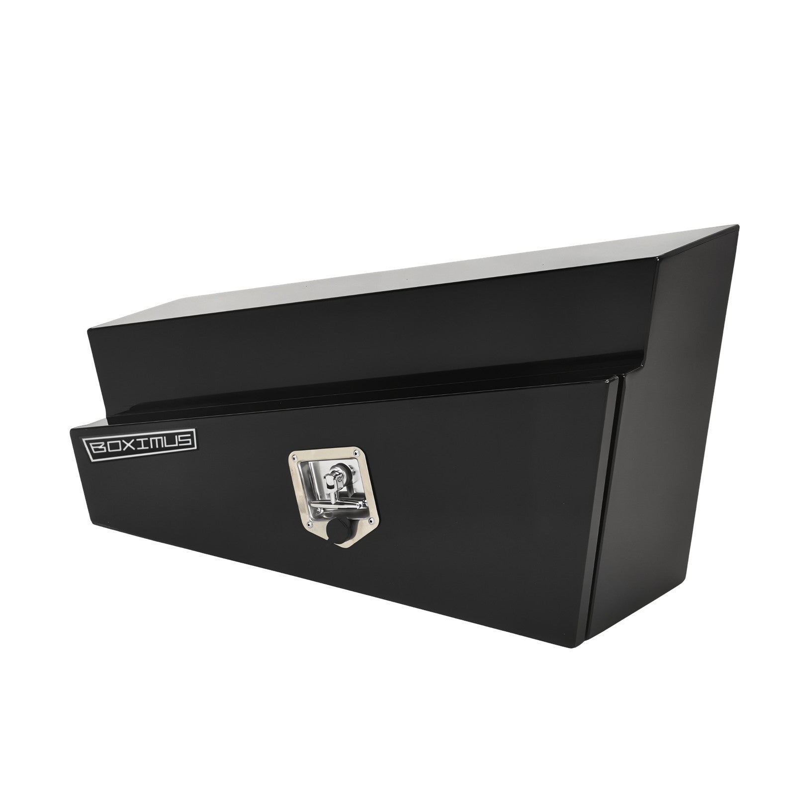 Boximus 900mm Steel Under Tray Ute Tool Box Pair | Black Powder-Coated & Sealed