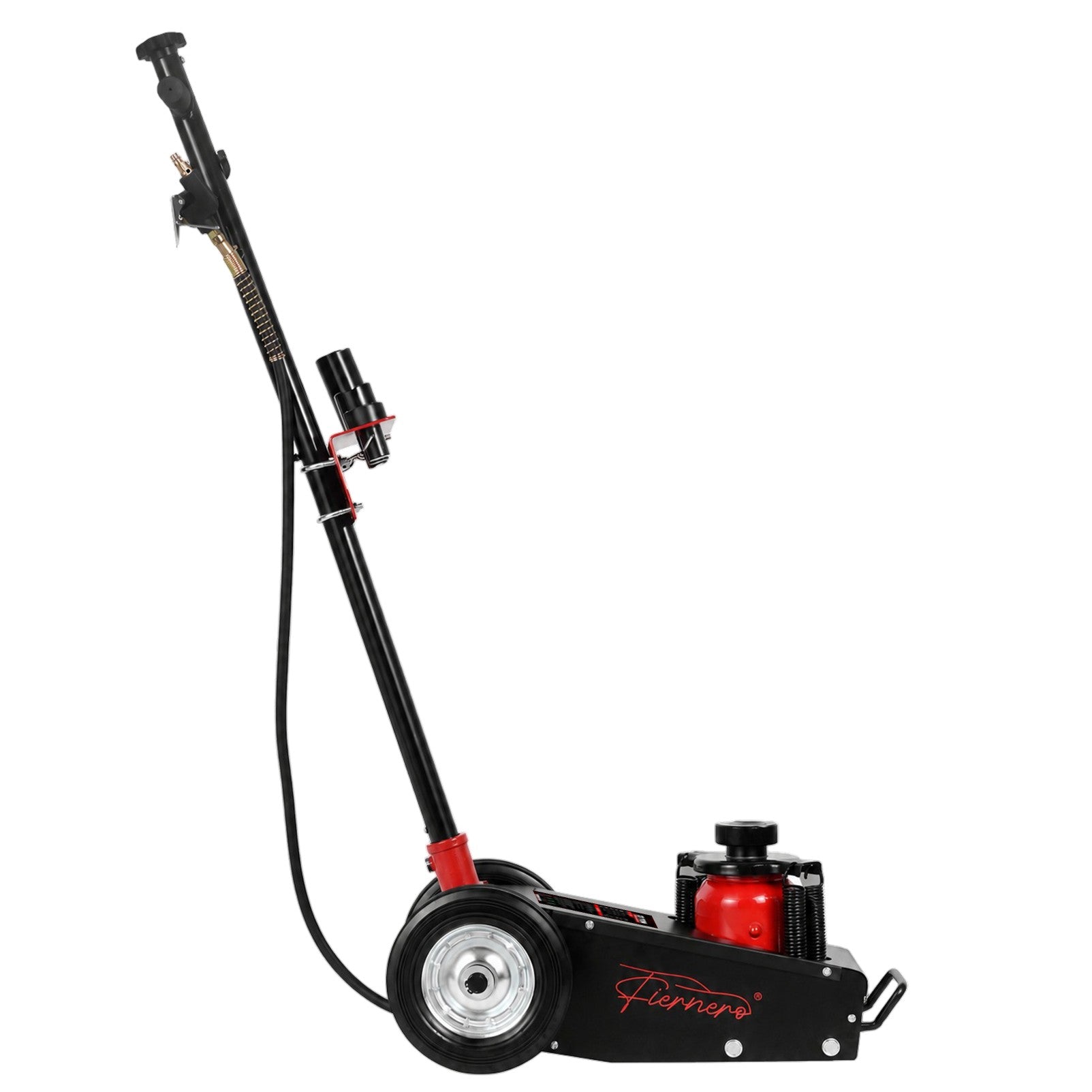 Fiernero 22 Ton Air Hydraulic Service Jack | Bottle Jack with Wheels