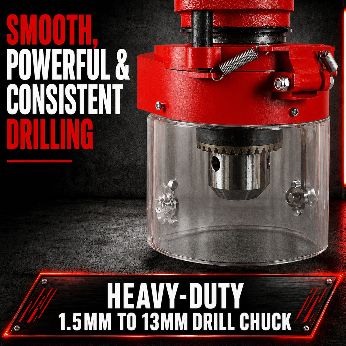 KingTech 450W Drill Press Bench Stand | 5 Variable Speed