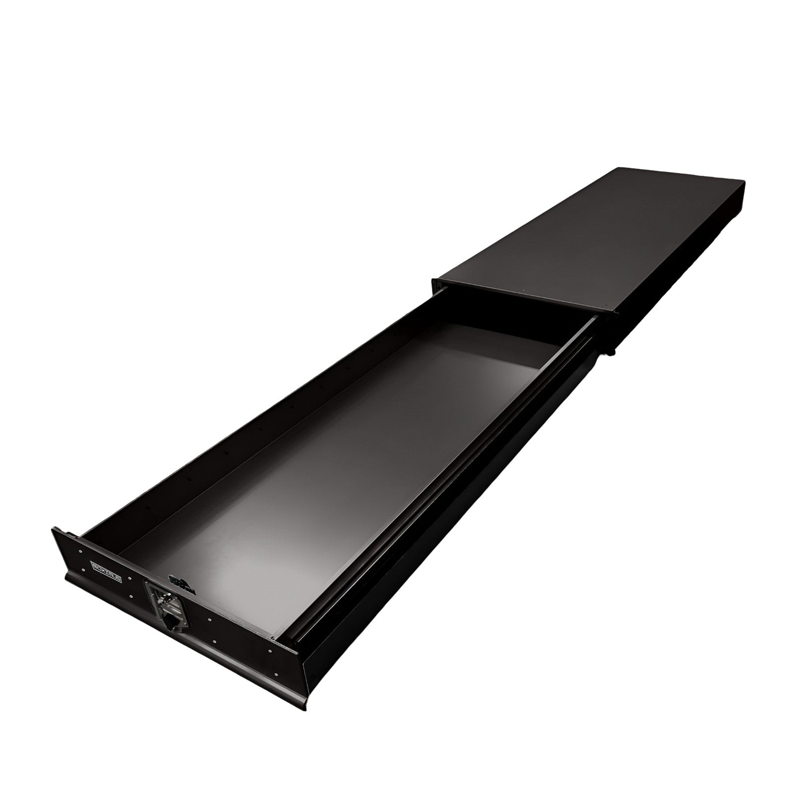 Boximus 1500mm Black Under Tray Trundle Drawer | Heavy Duty Steel 150kg Load Capacity