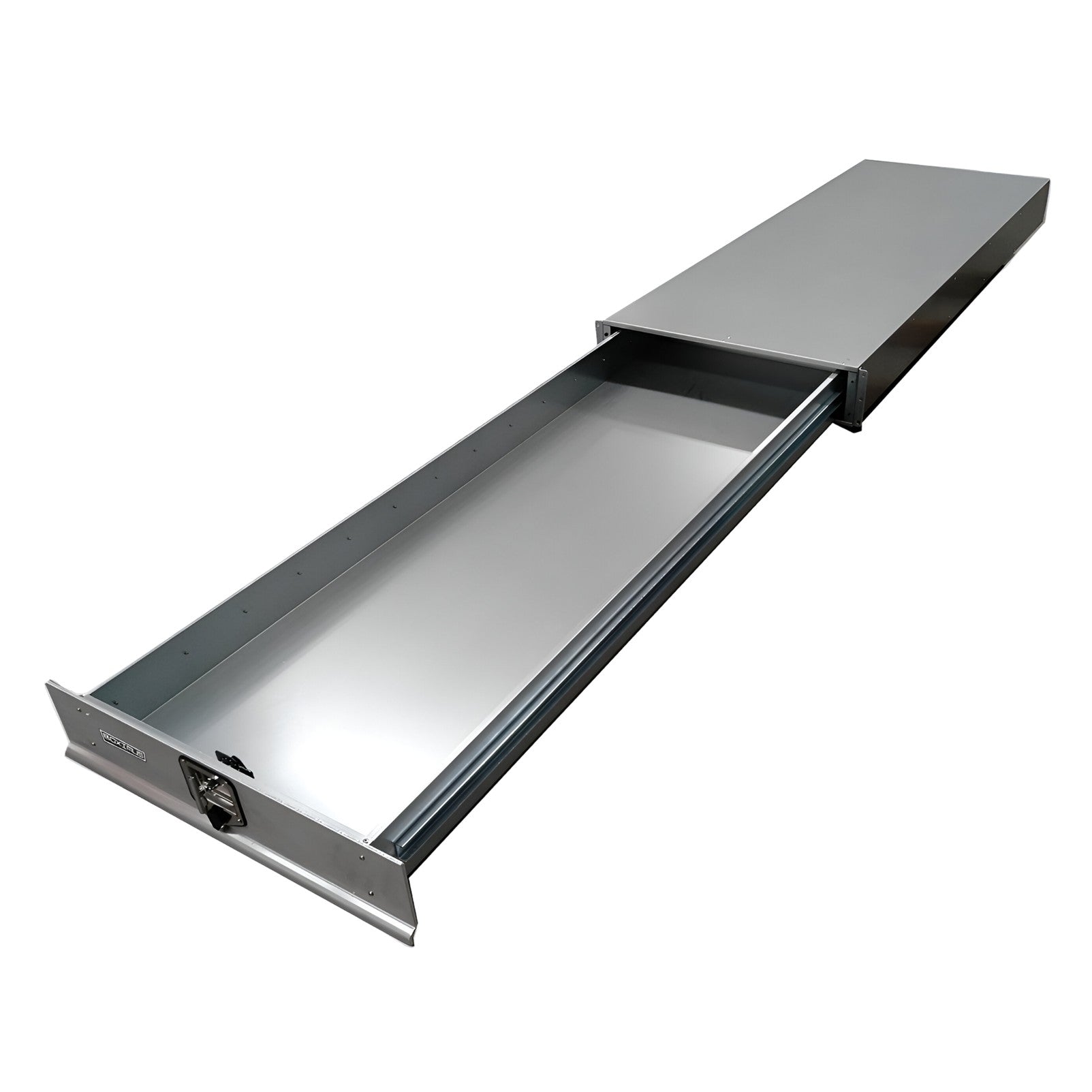 Boximus 1500mm Chrome Under Tray Trundle Drawer | Heavy Duty Steel 150kg Load Capacity