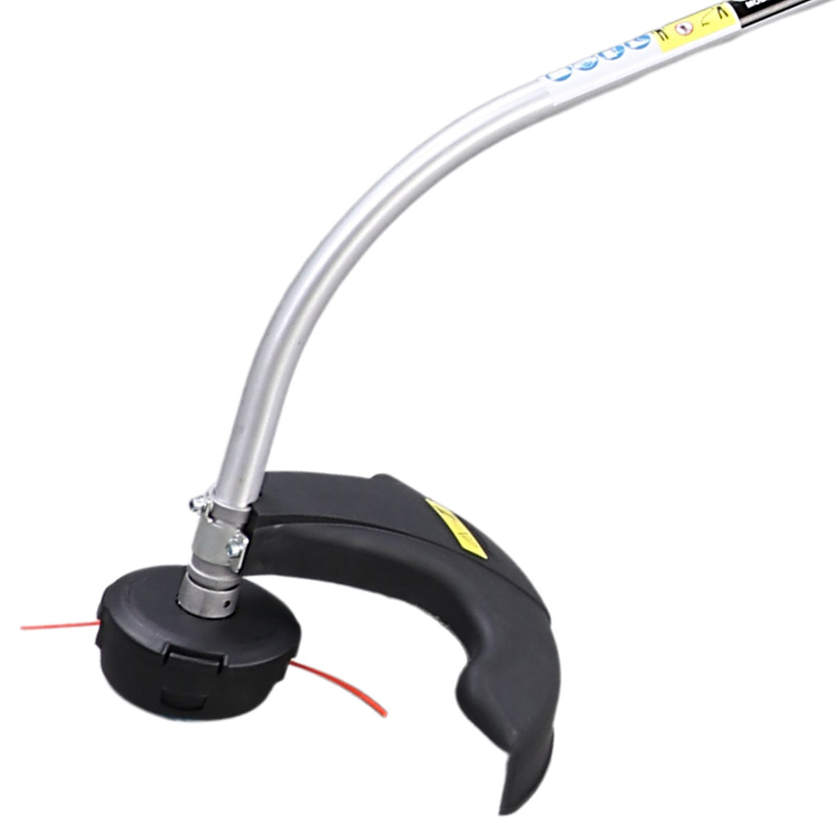 KingTech Curved 31cc 4-Stroke Shaft Whipper Snipper | Lightweight Line Trimmer, No Oil Mix