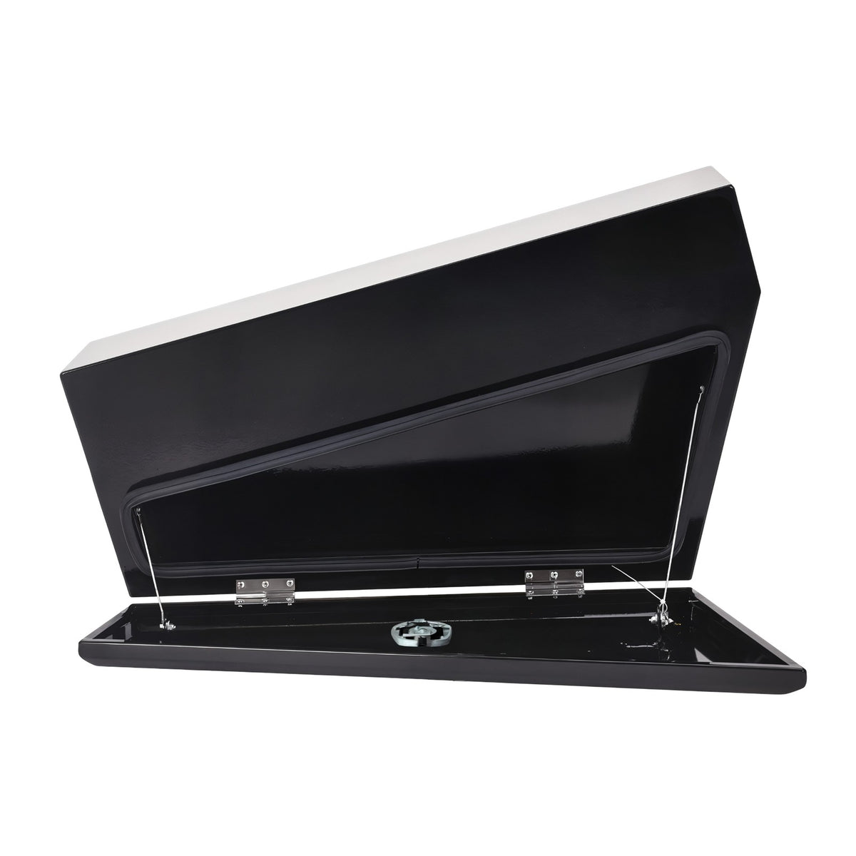 Boximus 750mm Steel Under Tray Ute Tool Box Pair | Black Toolbox Set Powder-Coated & Sealed