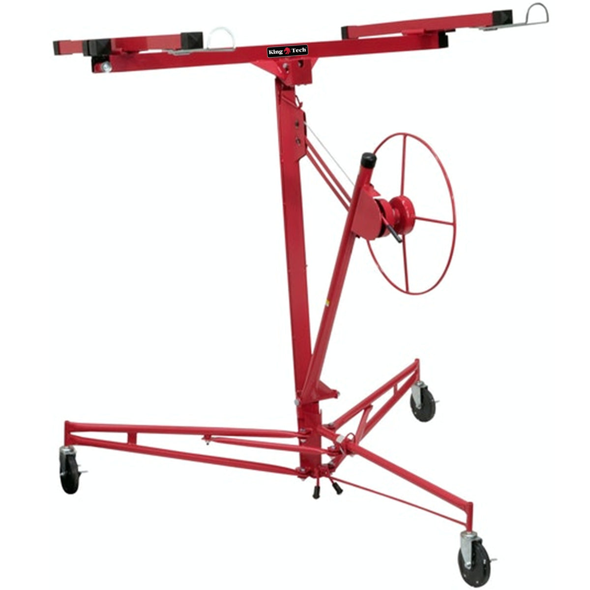 KingTech 3.3M Sheet Panel Lifter for Ceiling Plasterboard Drywall 360° Swivel 68 kg Capacity