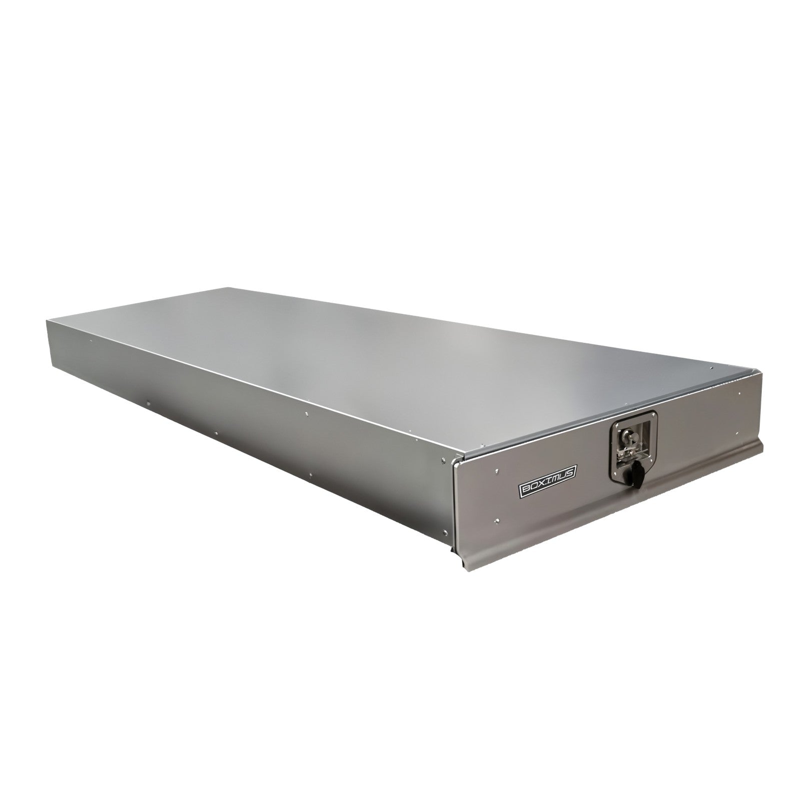 Boximus 1500mm Chrome Under Tray Trundle Drawer | Heavy Duty Steel 150kg Load Capacity