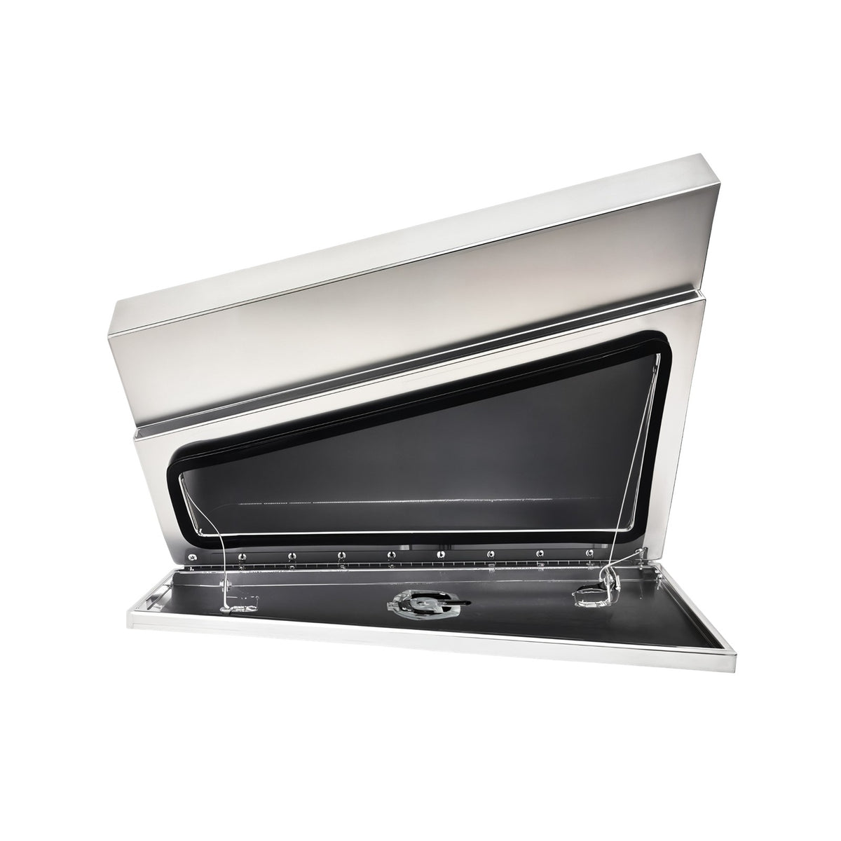 Boximus 750mm Tapered Under Tray Ute Tool Boxes | Sealed Toolbox Aluminium Pair Set