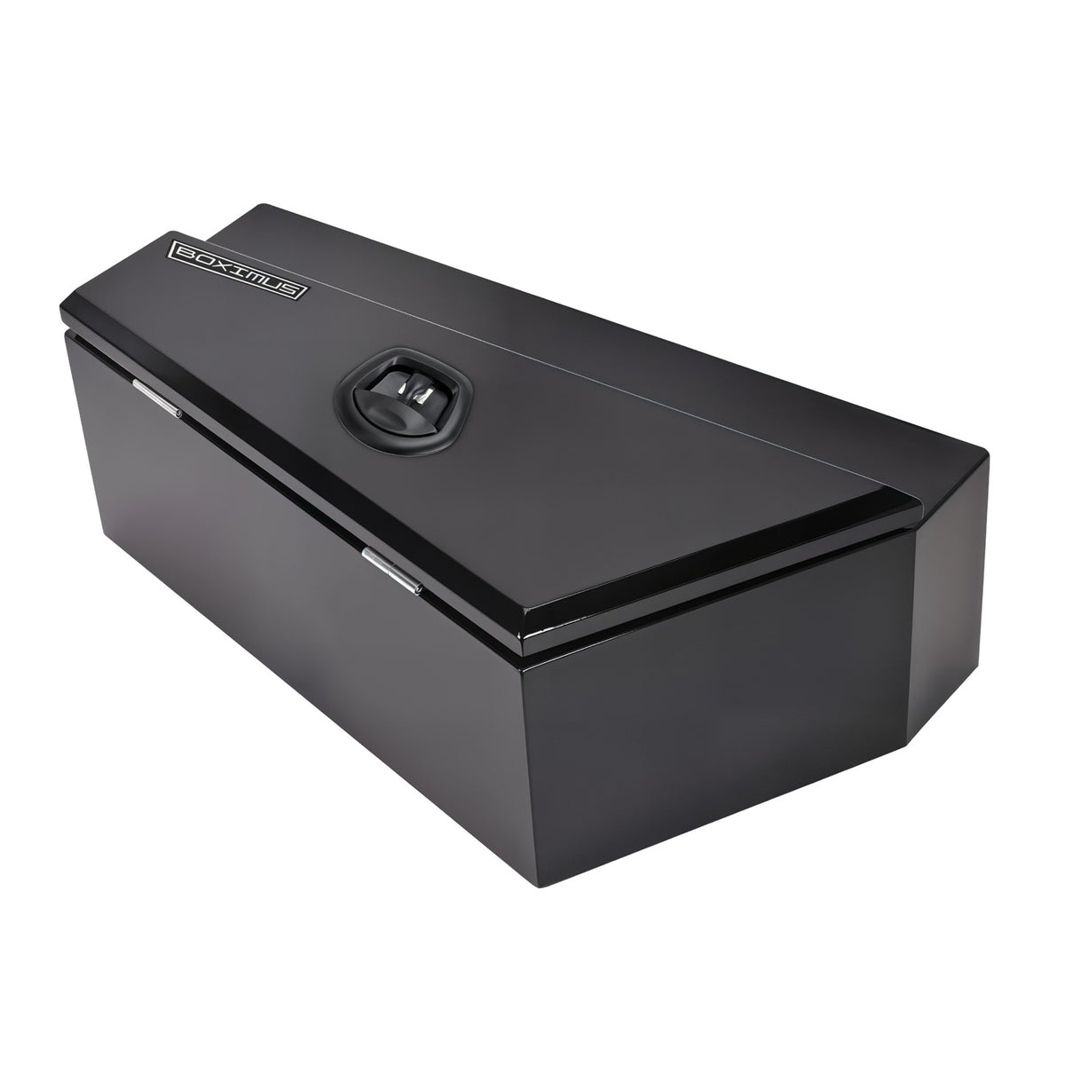 Boximus 750mm Steel Under Tray Ute Tool Box Pair | Black Toolbox Set Powder-Coated & Sealed