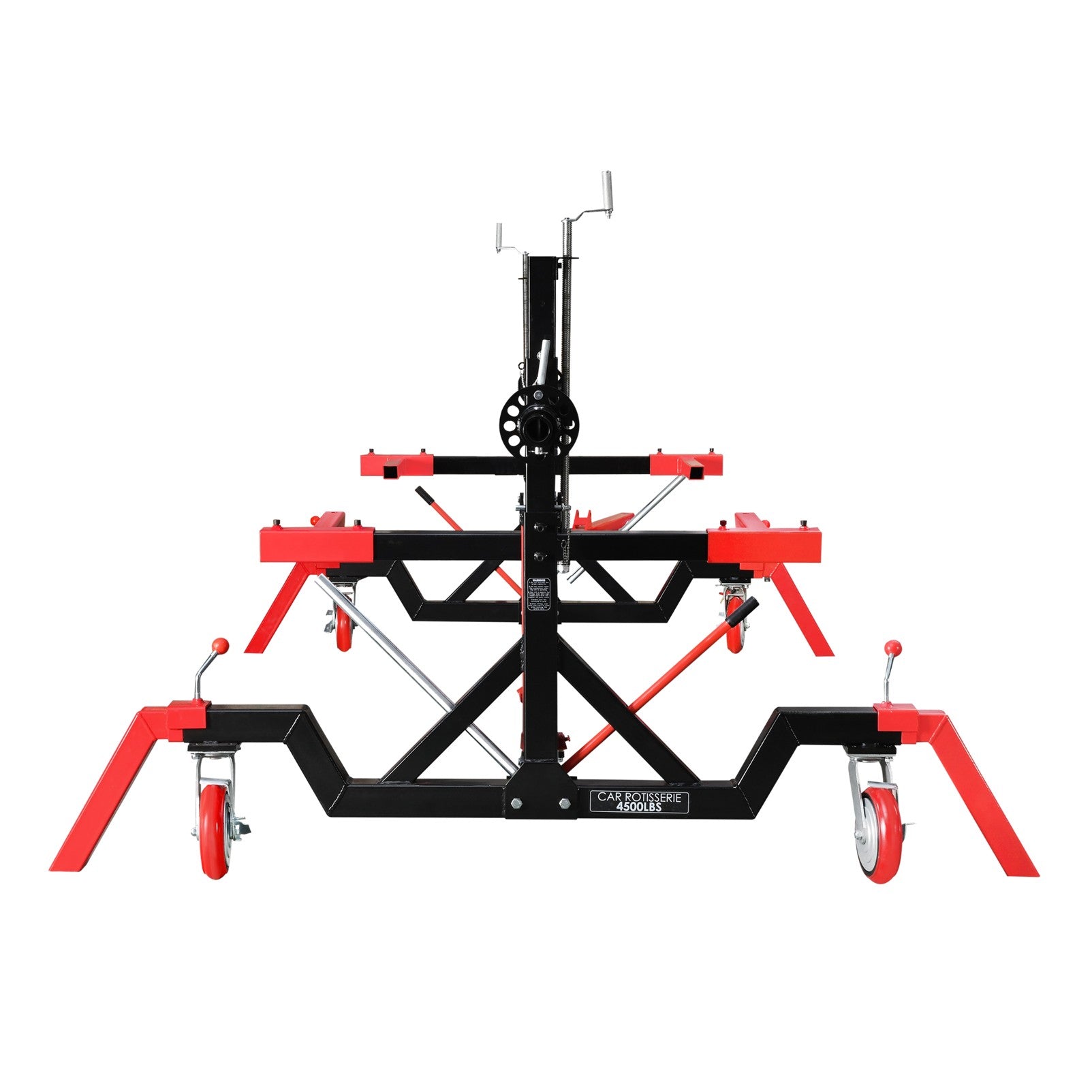 Fiernero 4500LBS Car Rotisserie Heavy Duty Hydraulic w/ Gear Box Drive Rotation