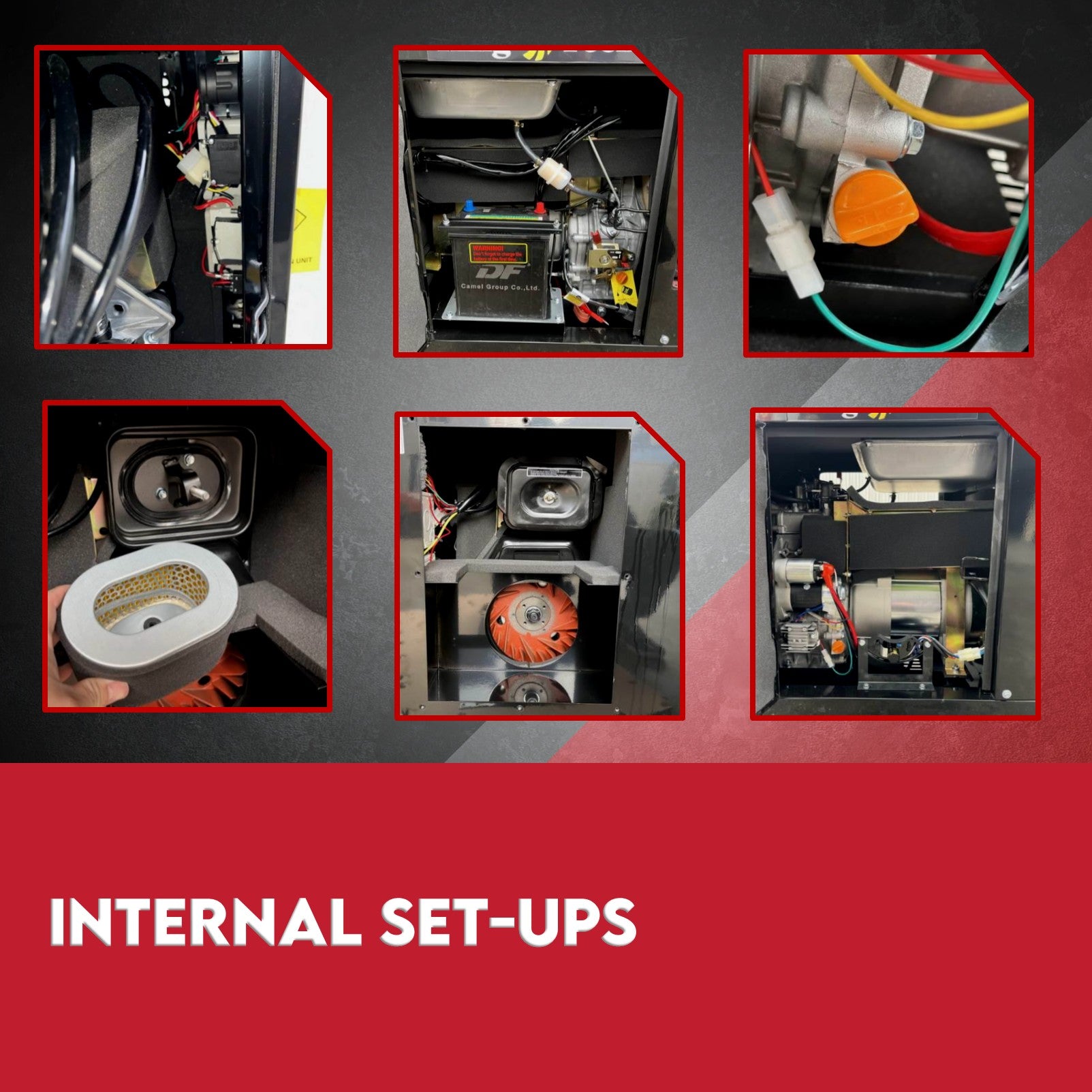 KingTech GTX69000 6kW Continuous Silent Diesel Generator 8.4 kVA Output Electric Start