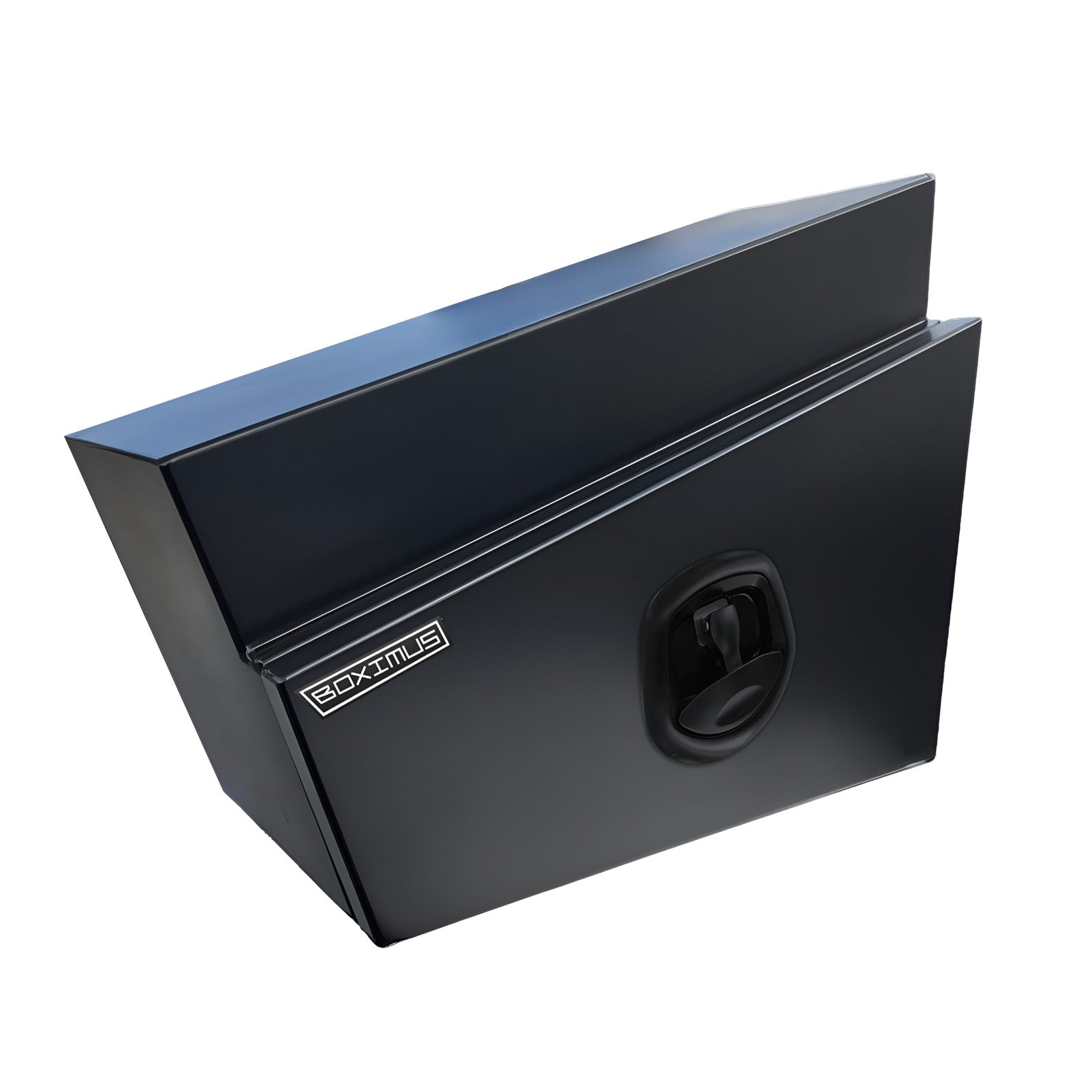 Boximus 600mm Black Aluminium Under Tray Ute Tool Boxes | 1.5mm Sealed Toolbox Pair Set