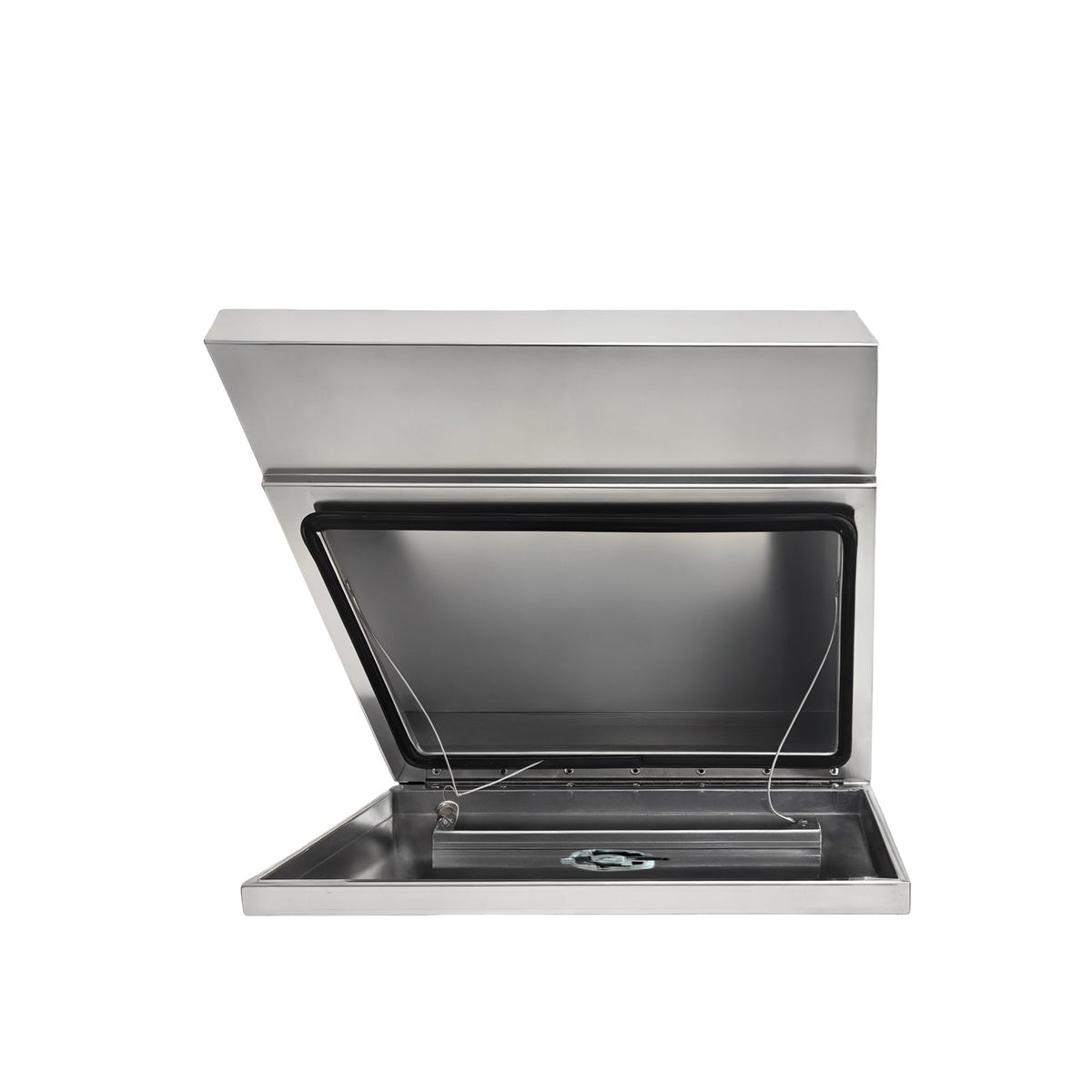 Boximus 600mm Tapered Under Tray Ute Tool Boxes | Sealed Toolbox Aluminium Pair Set