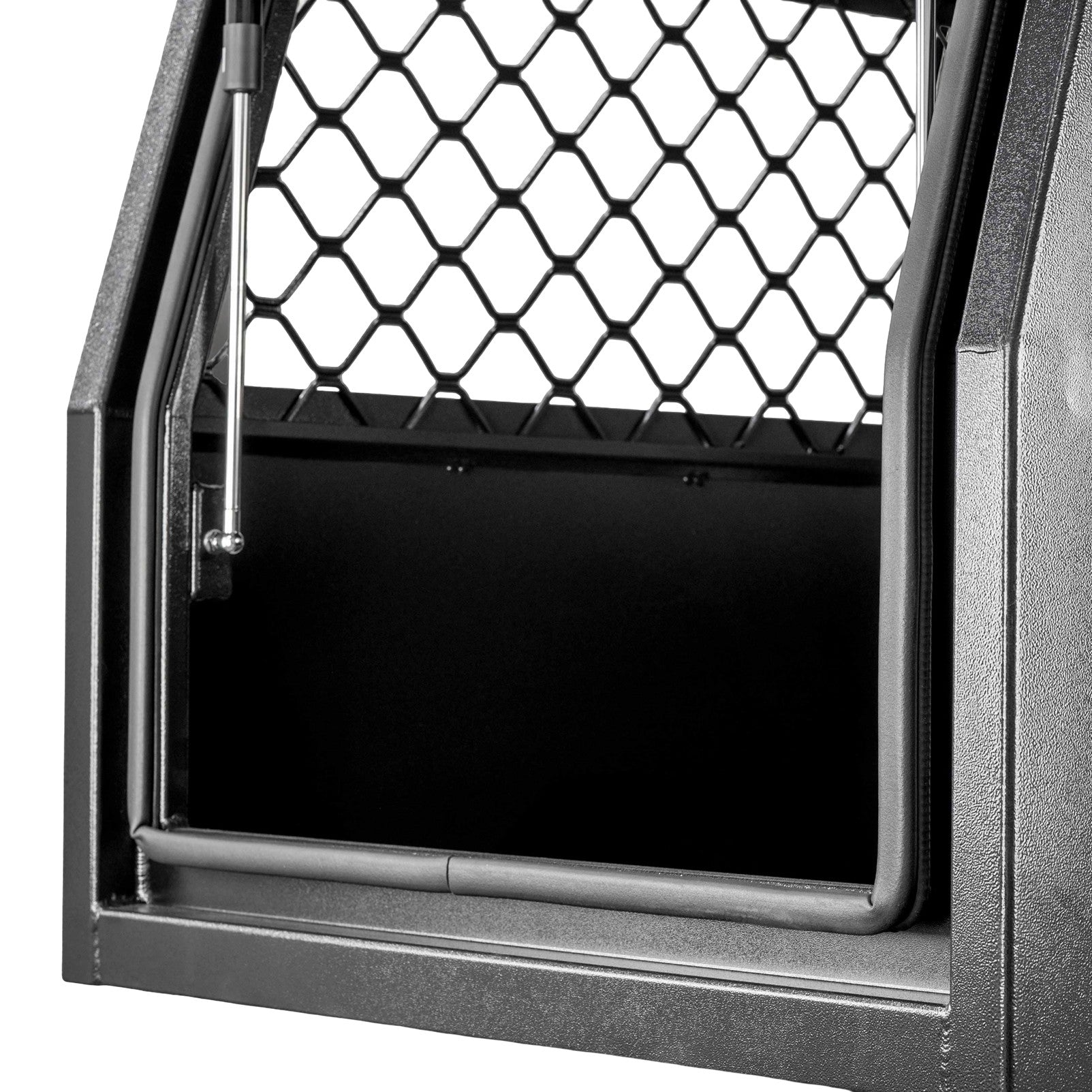 Boximus 800mm Dog Box Cage for Ute & Canopy | Black Steel Power Coated
