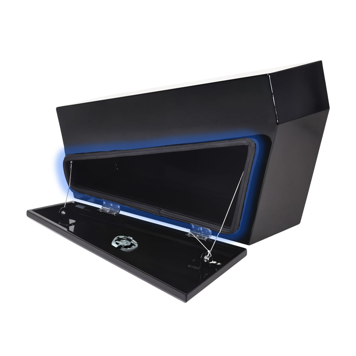 Boximus 750mm Steel Under Tray Ute Tool Box Pair | Black Toolbox Set Powder-Coated & Sealed
