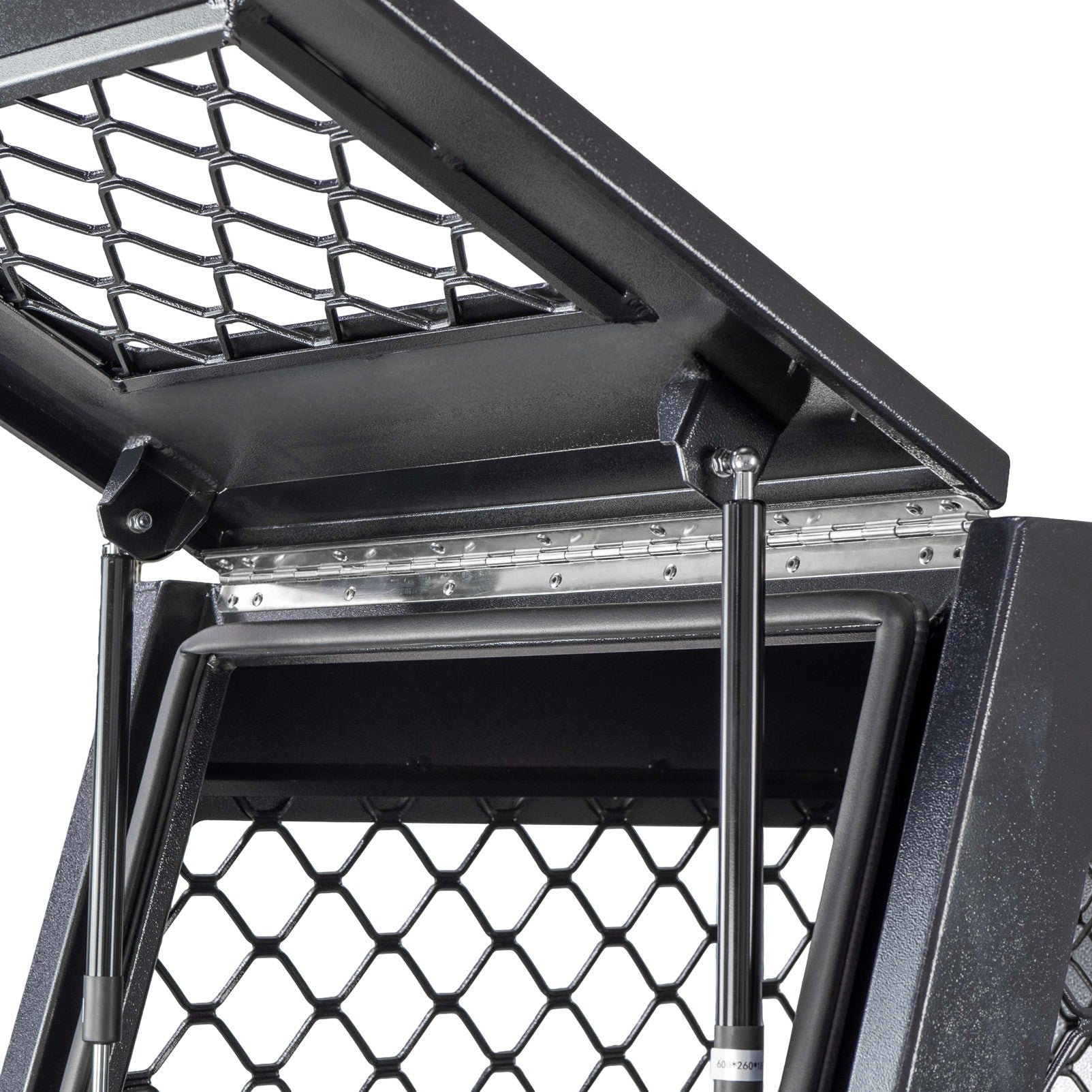 Boximus 800mm Dog Box Cage for Ute & Canopy | Black Steel Power Coated