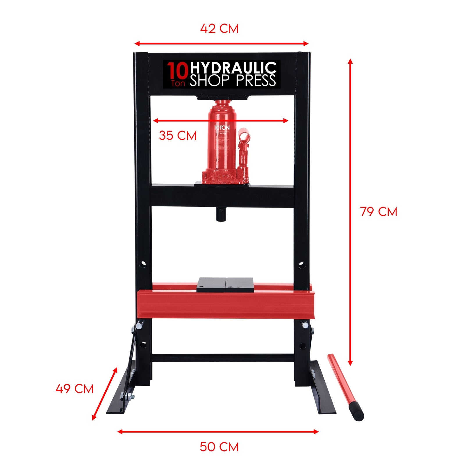 Shop Press - 10 Ton Hydraulic Standard