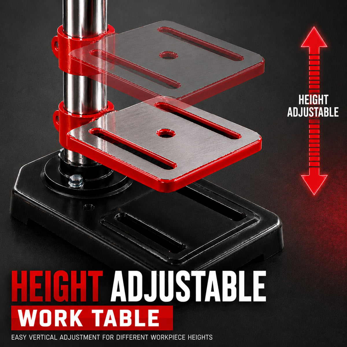 KingTech 450W Drill Press Bench Stand | 5 Variable Speed